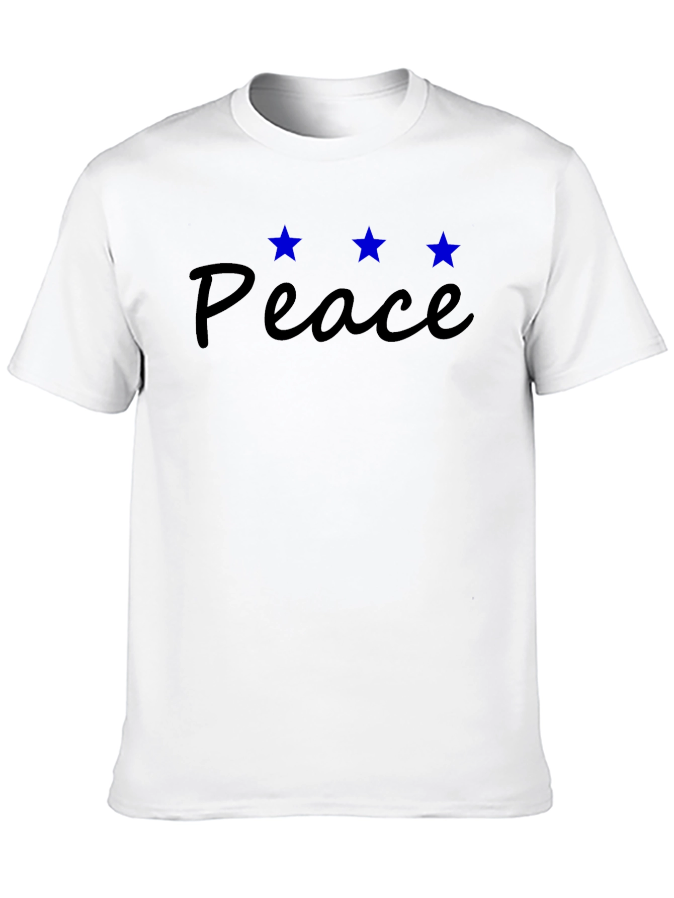 Black Peace Graphic Tee - Casual Comfort view 10