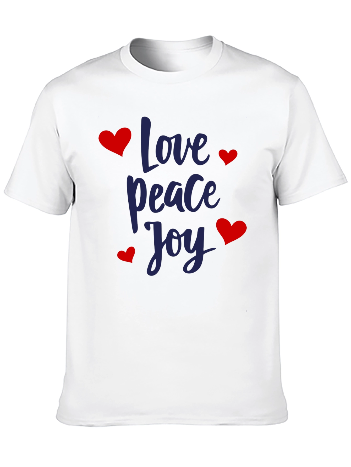 Black Love Peace Joy Graphic T-Shirt view 10