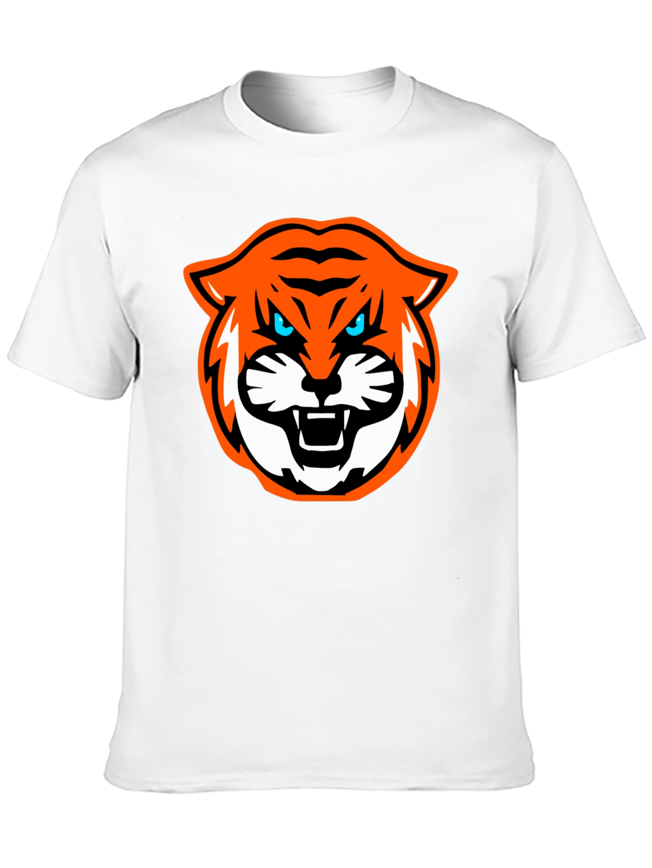 Black Tiger Graphic Black T-Shirt view 10