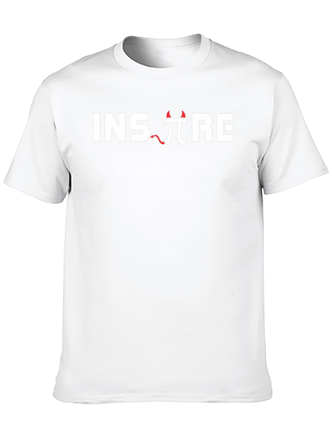 Black Inspire T-Shirt - Devil Pi Design view 10