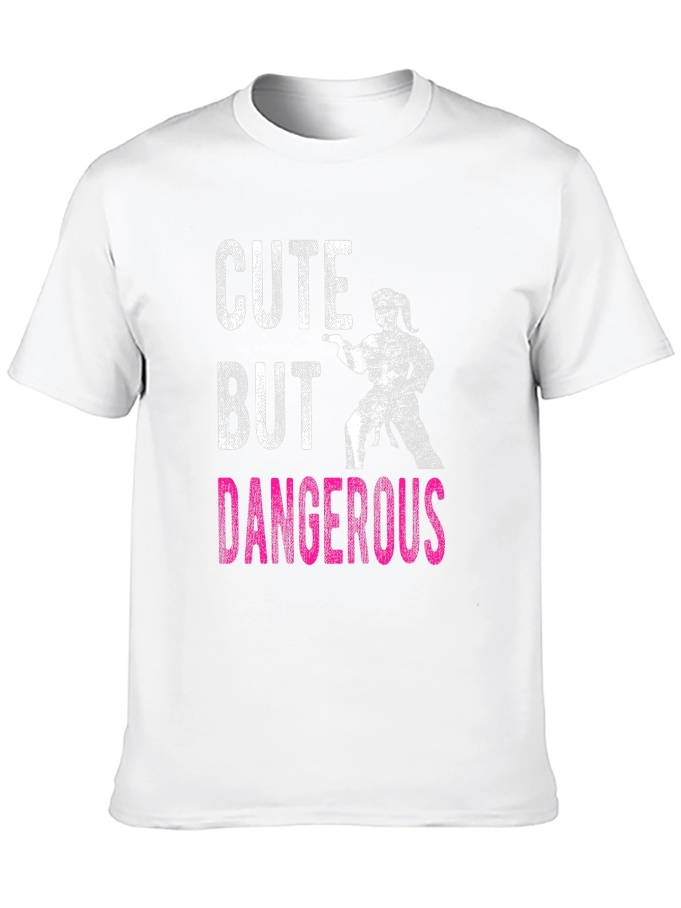 Black Cute But Dangerous T-Shirt view 10