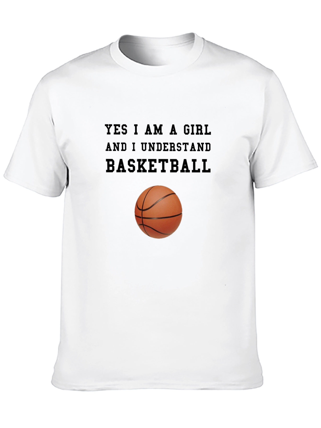 Black Basketball Girl T-Shirt: Understand the Game! view 10