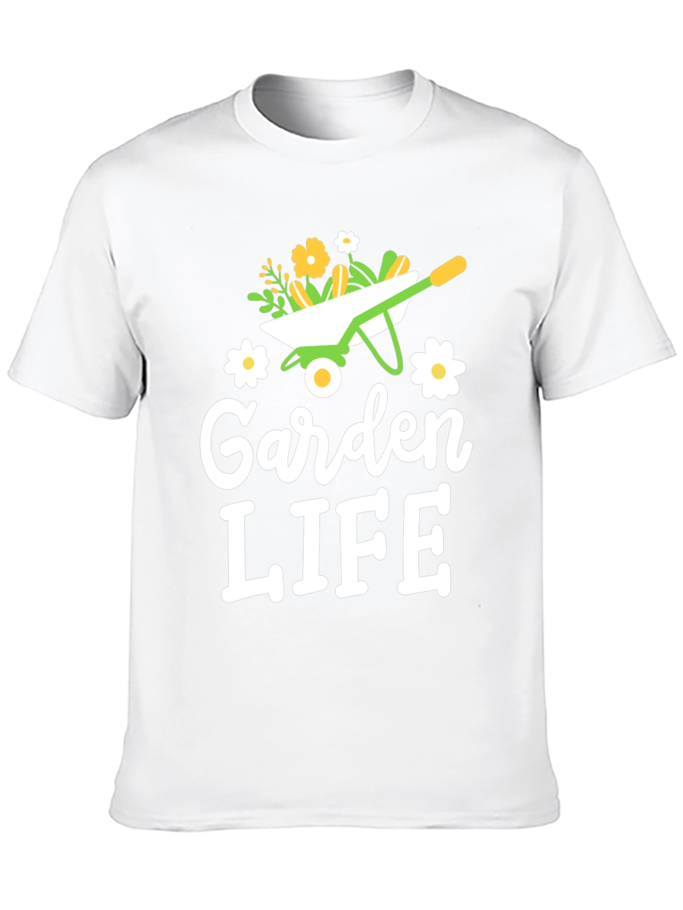 Black Garden Life Graphic Tee - Gardening Lover's T-Shirt view 10