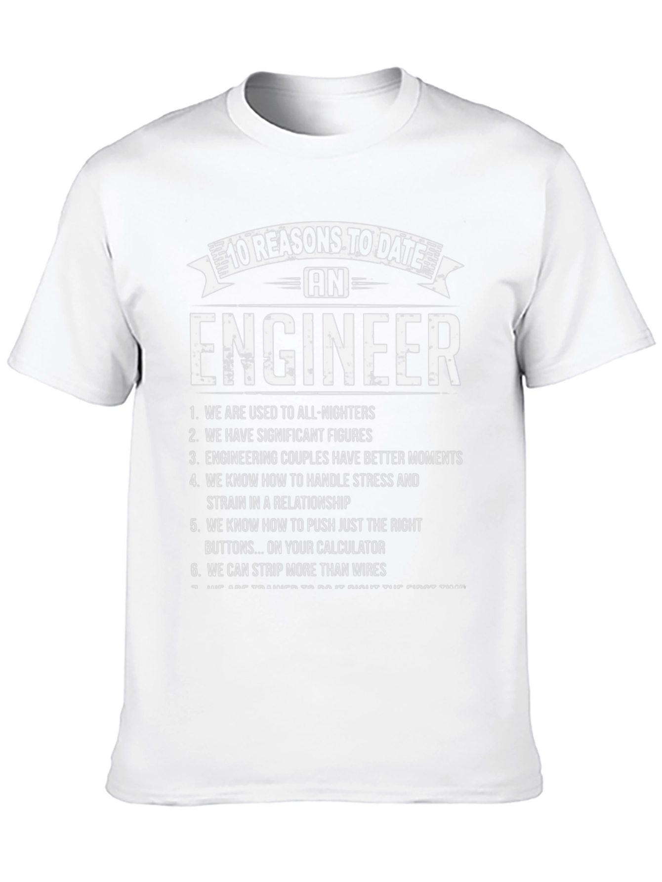 Black Engineer T-Shirt: 10 Reasons to Date view 10