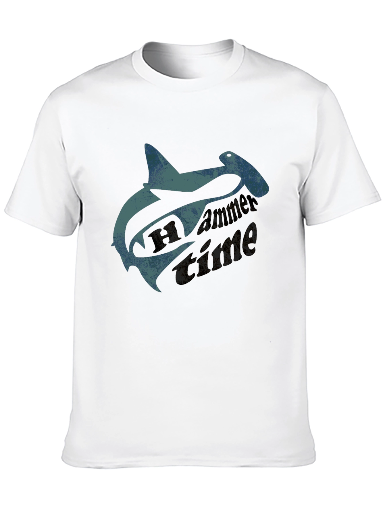 Black Hammerhead Shark T-Shirt - Cool Graphic Tee view 10