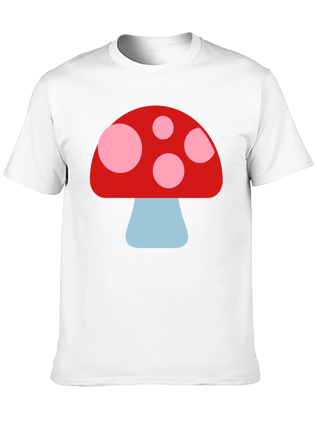 Black Mushroom Graphic Tee - Fun, Unique Design view 10