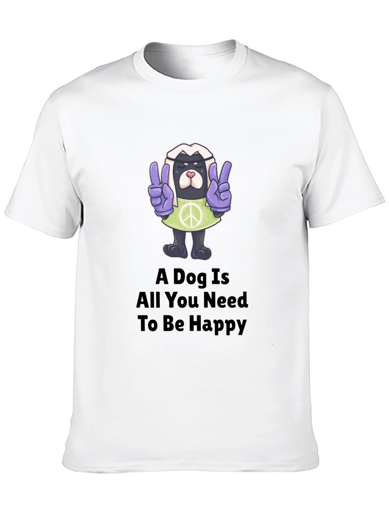 Black Dog Is All You Need T-Shirt view 10