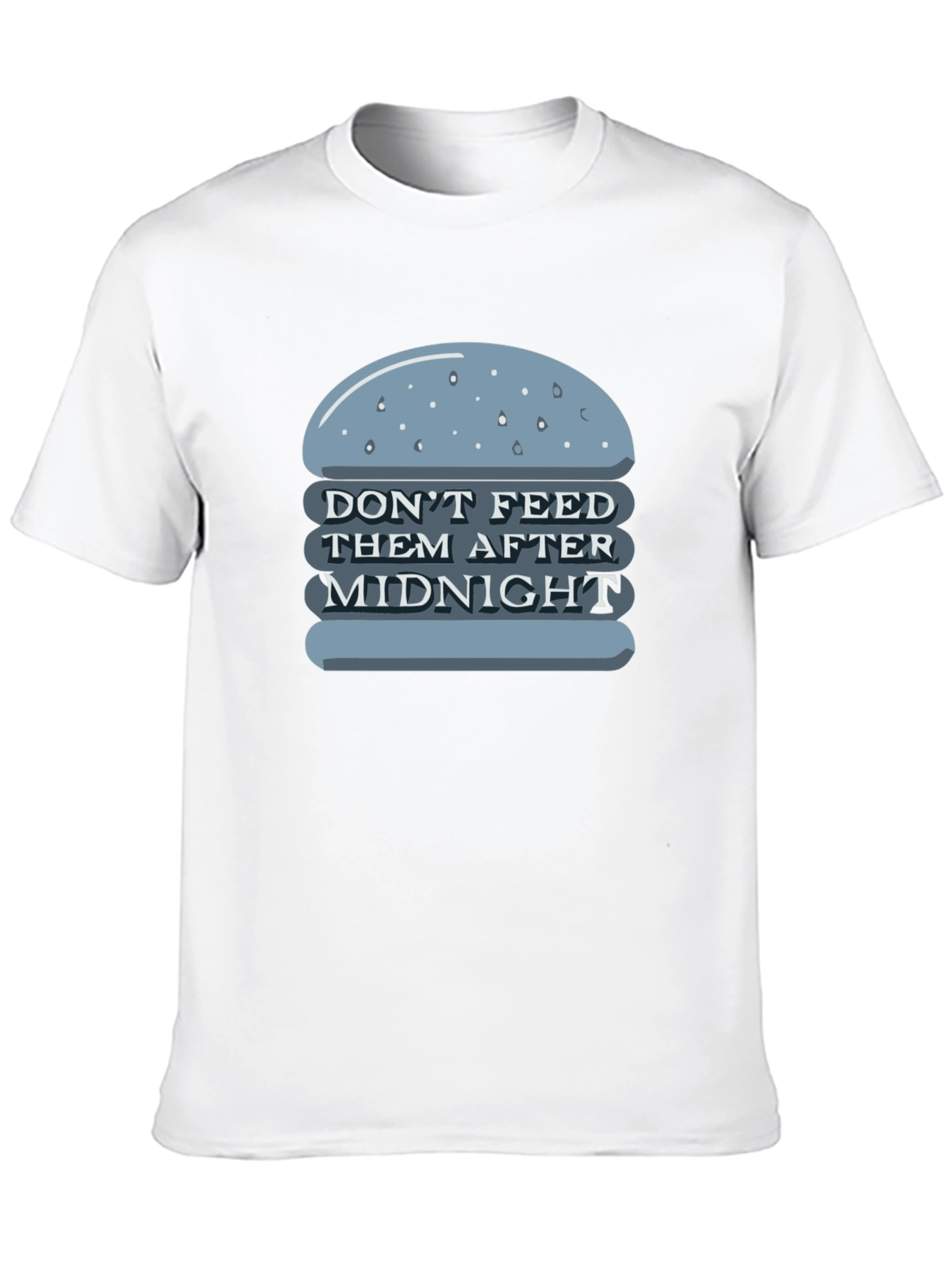 Black Don't Feed After Midnight T-Shirt view 10