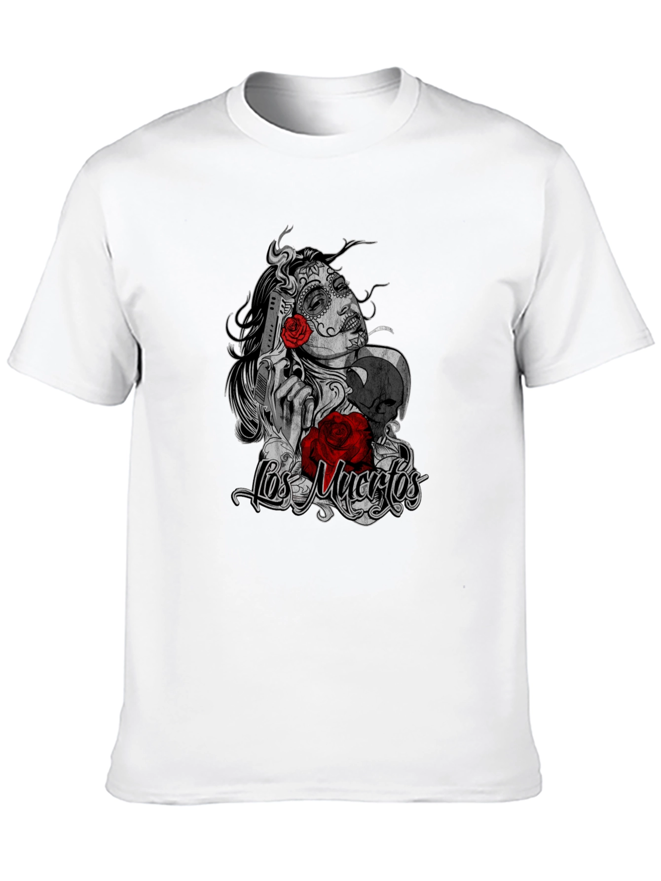 Black Los Muertos T-Shirt view 10