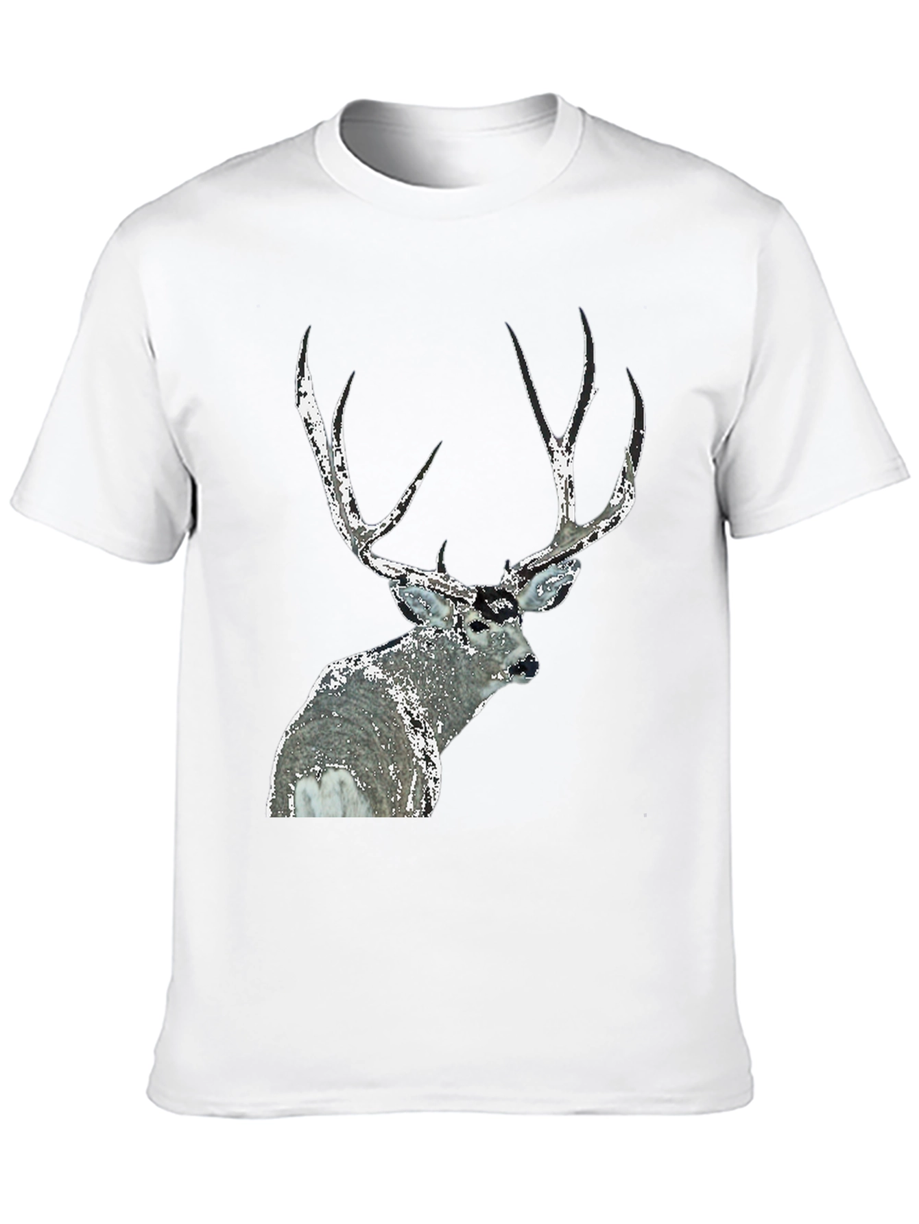 Black Deer Graphic Tee - Black Short Sleeve view 10