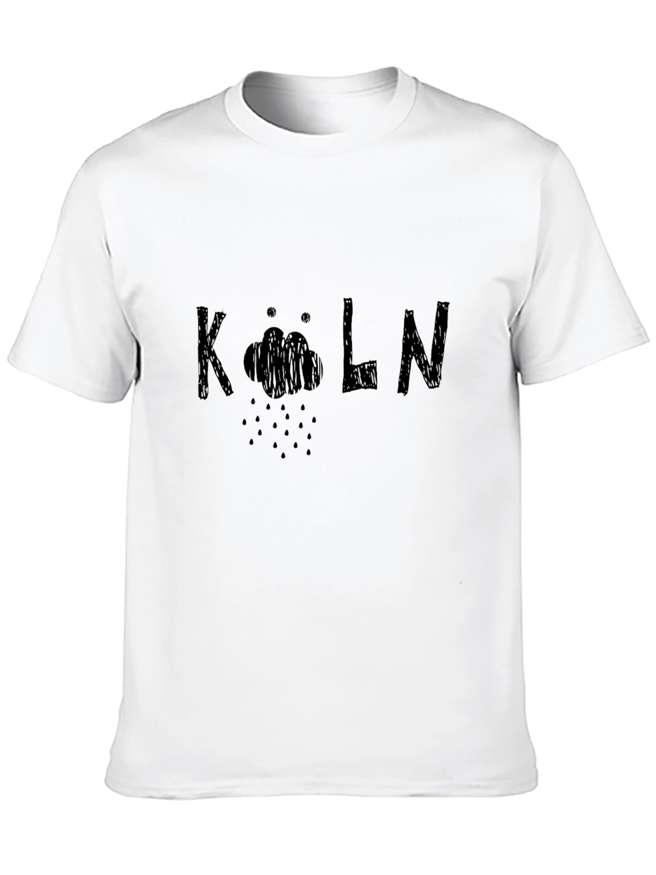 Black Köln Rain Cloud T-Shirt - Black view 10