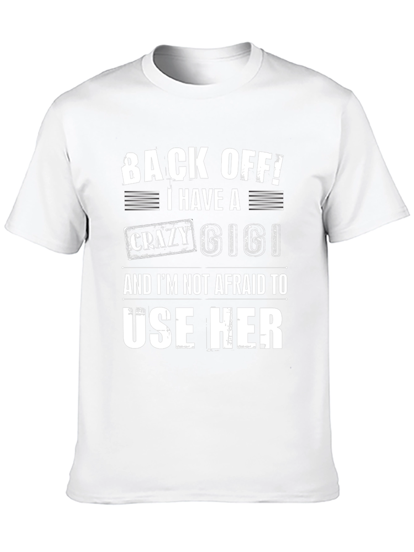 Black Back Off Crazy Gigi Graphic T-Shirt view 10
