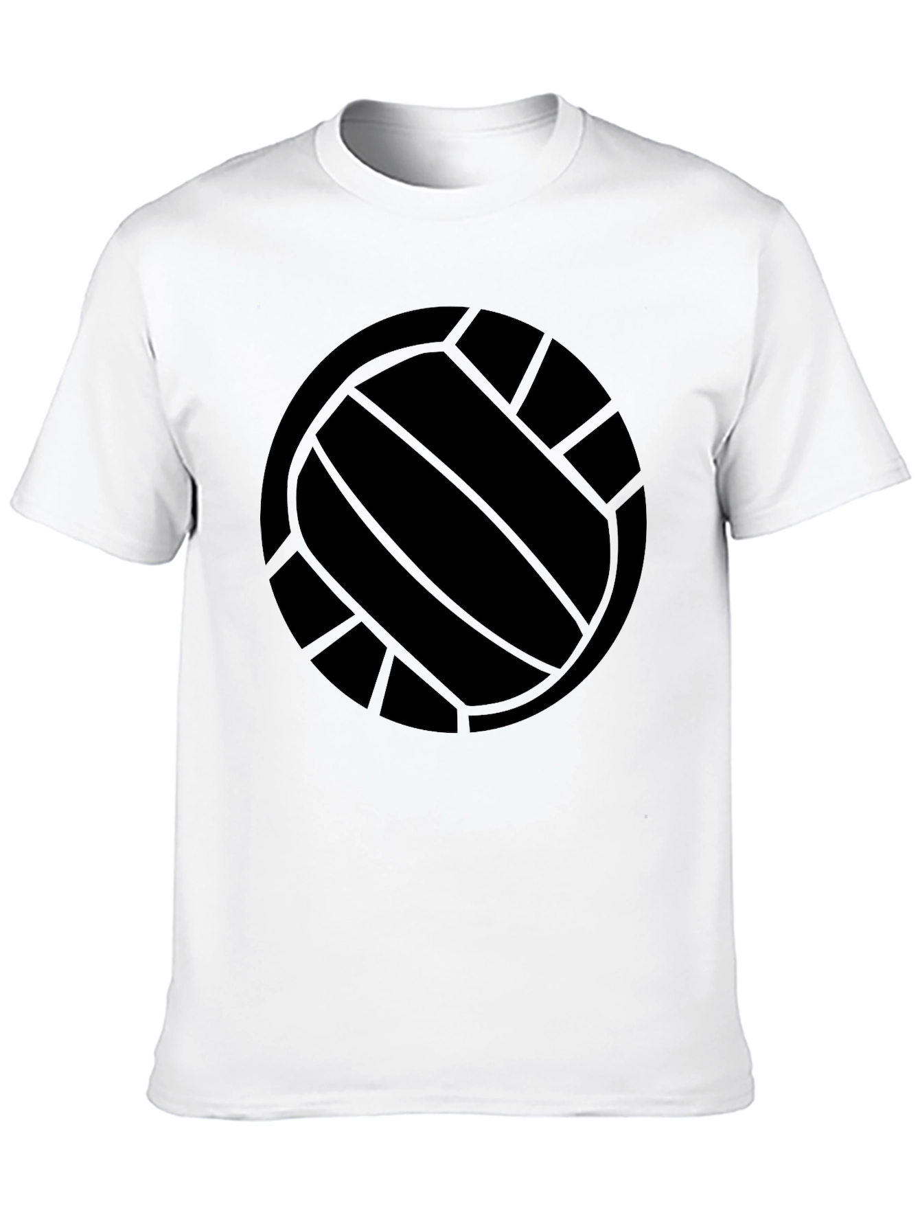 Black Black Volleyball Graphic T-Shirt view 10