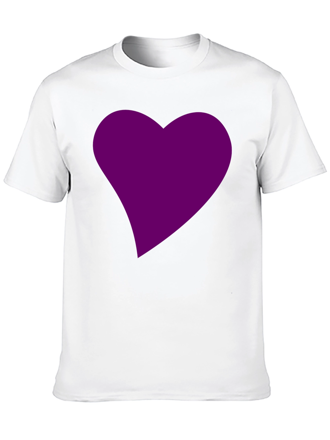 Black Heart Graphic Tee - Black Cotton Blend Casual Wear view 10