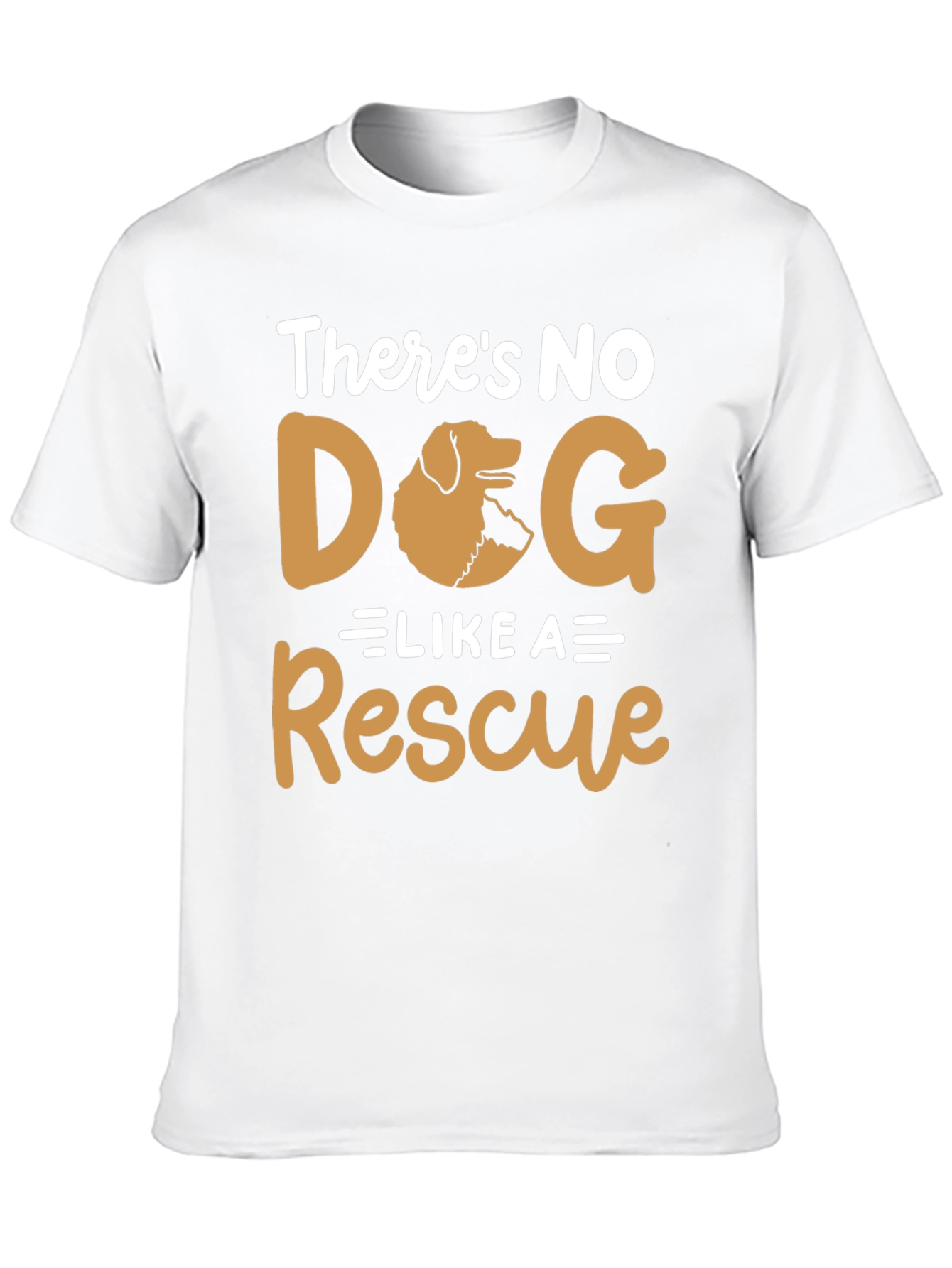 Black Rescue Dog T-Shirt - Unisex Graphic Tee view 10