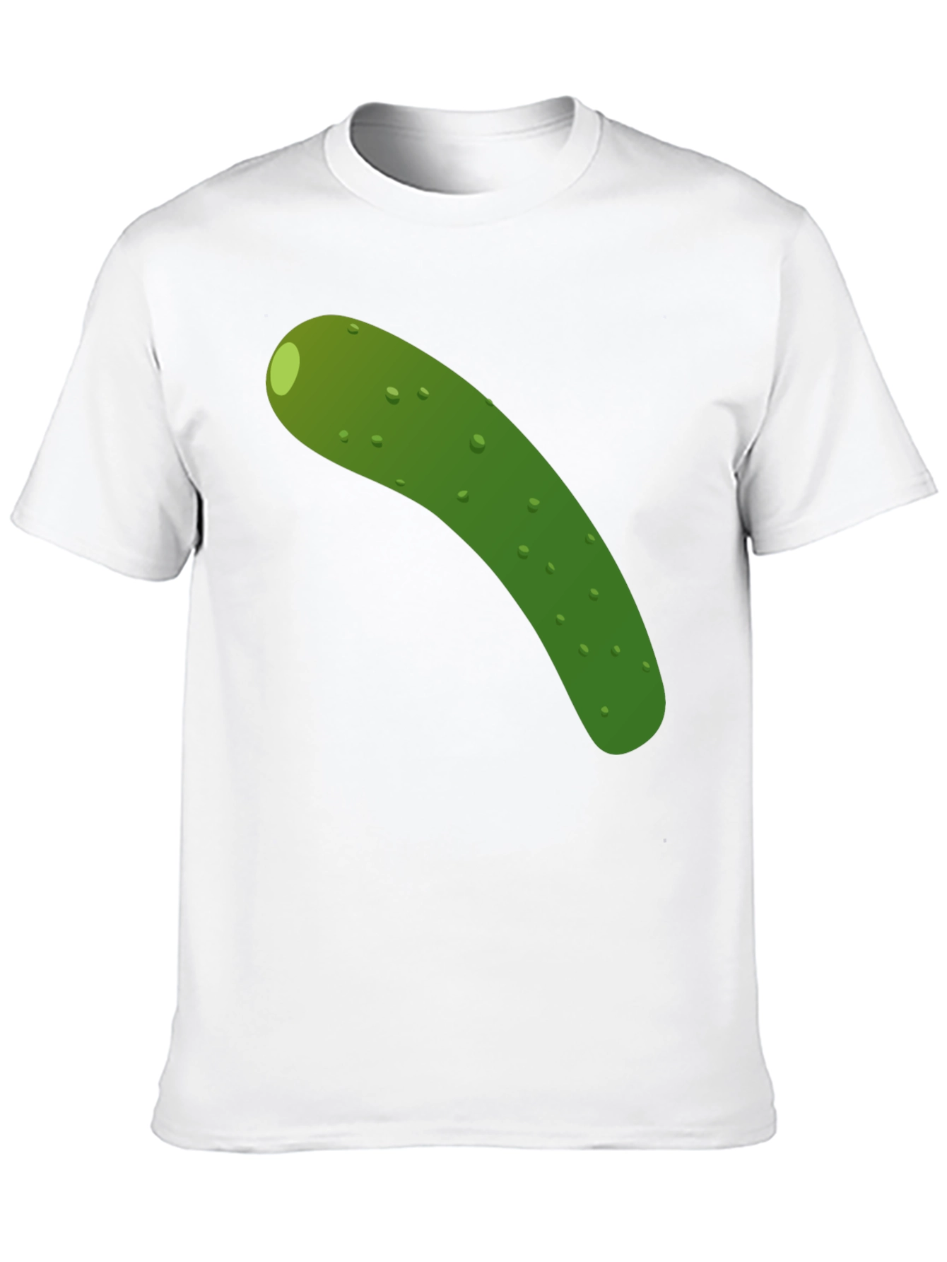 Black Pickle Graphic Tee - Black Cotton T-Shirt view 10