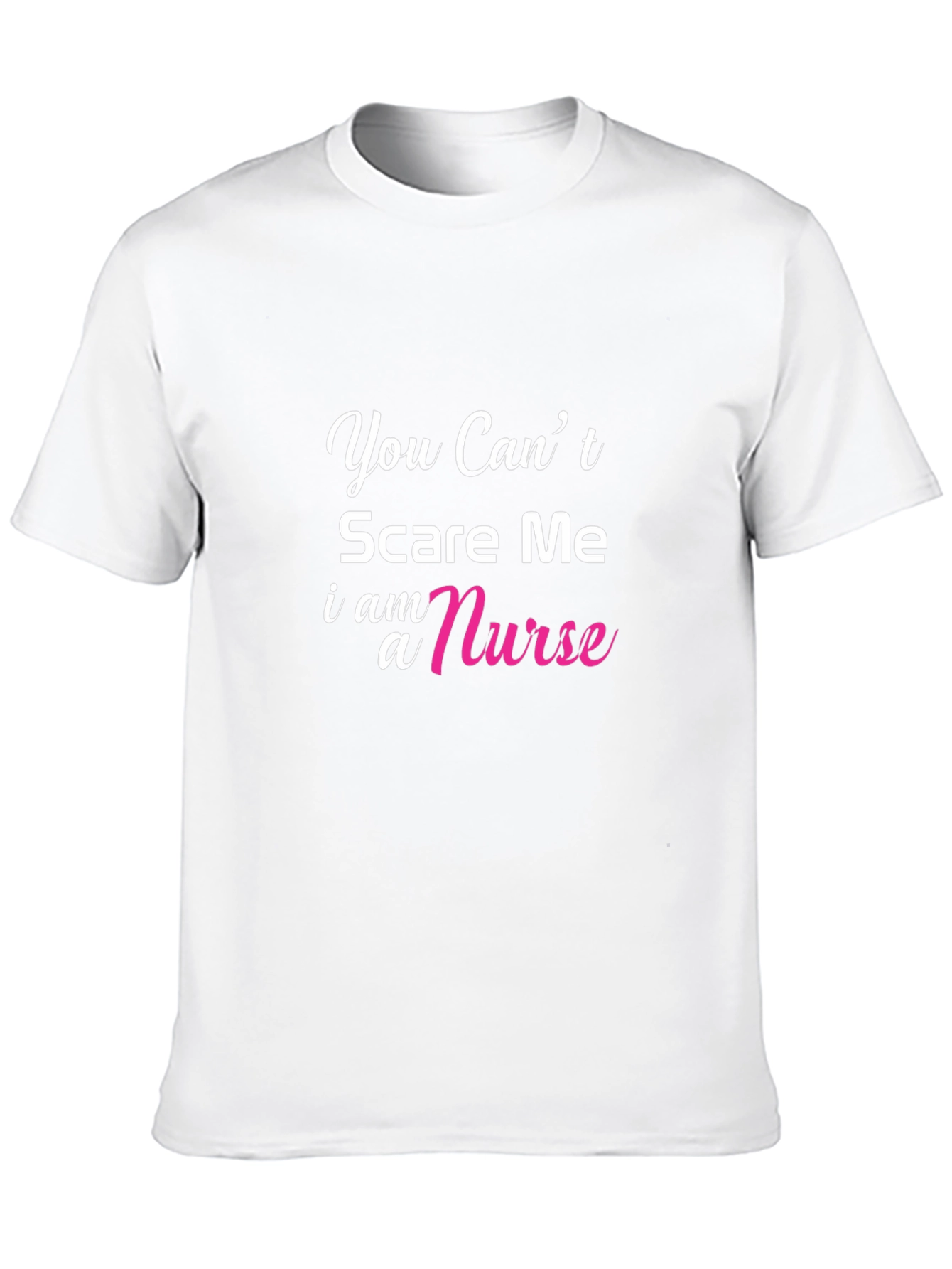 Black Nurse T-Shirt - You Can't Scare Me view 10