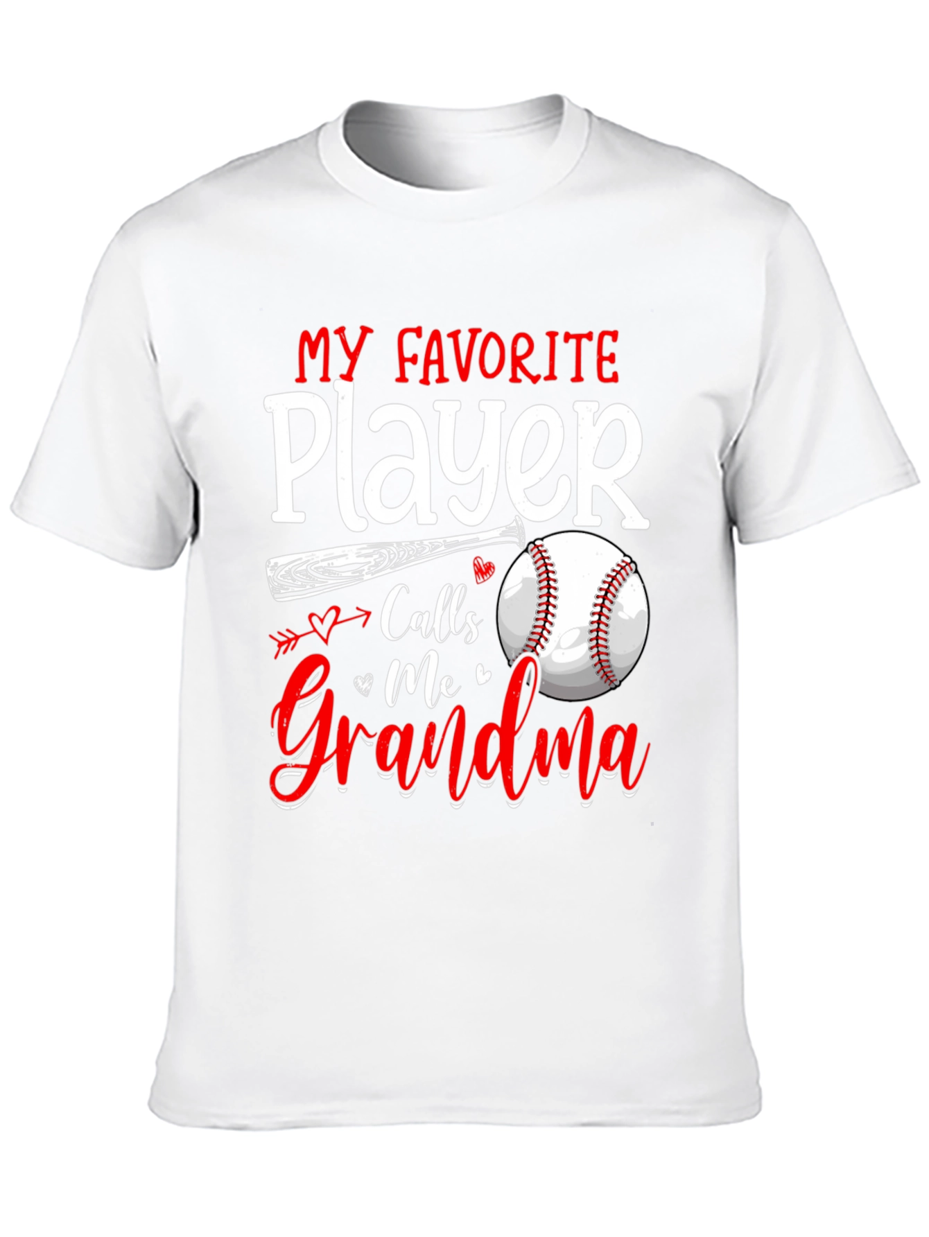 Black Grandma's Favorite Baseball Player T-Shirt view 10