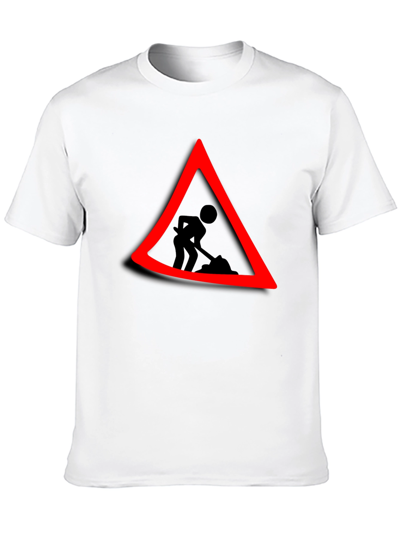 Black Under Construction T-Shirt view 10