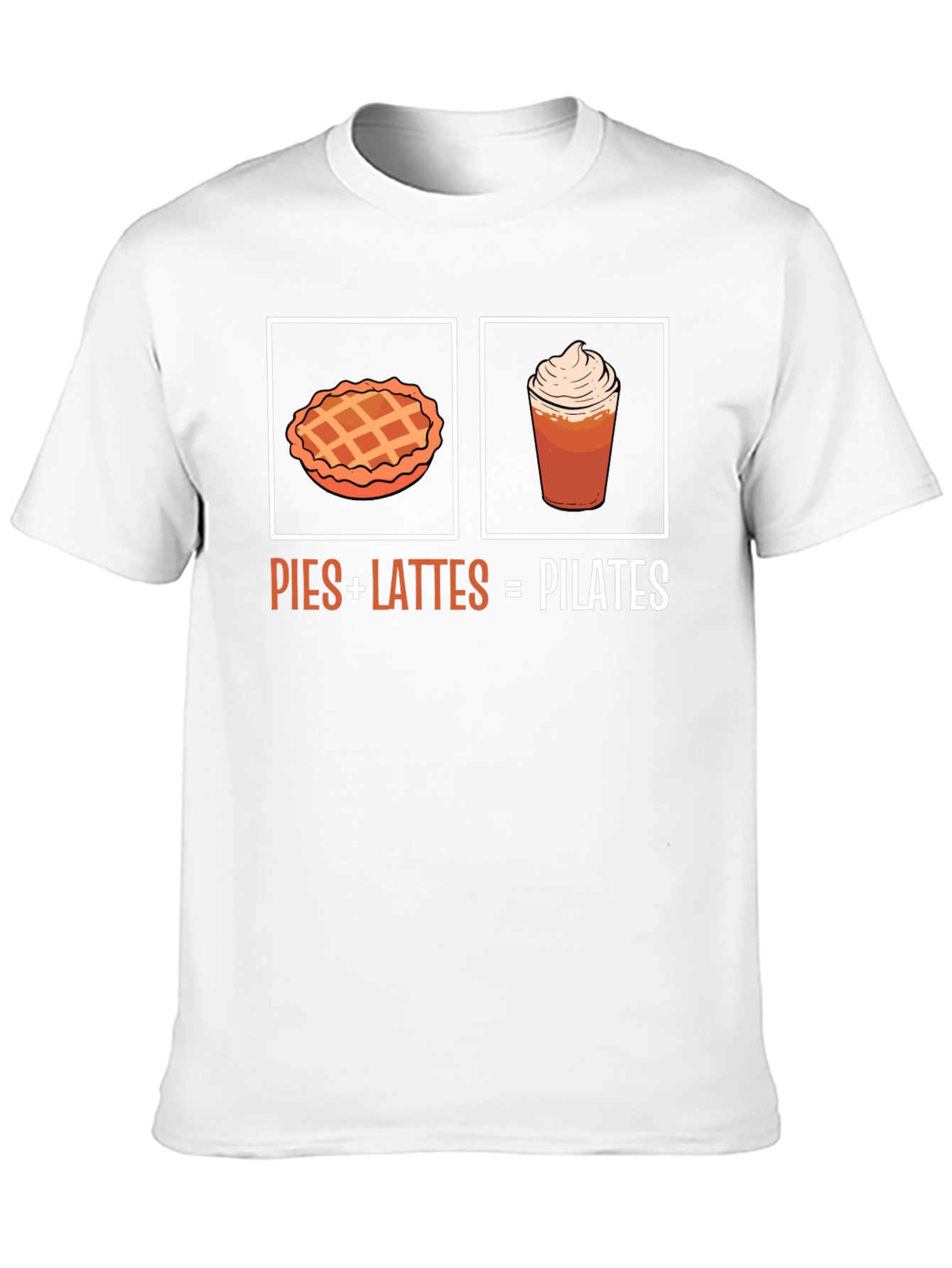 Black Pies + Lattes = Pilates T-Shirt view 10