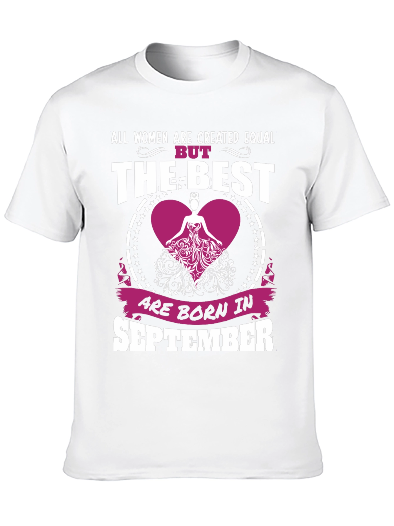 Black Women Created Equal September Birthday T-Shirt view 10