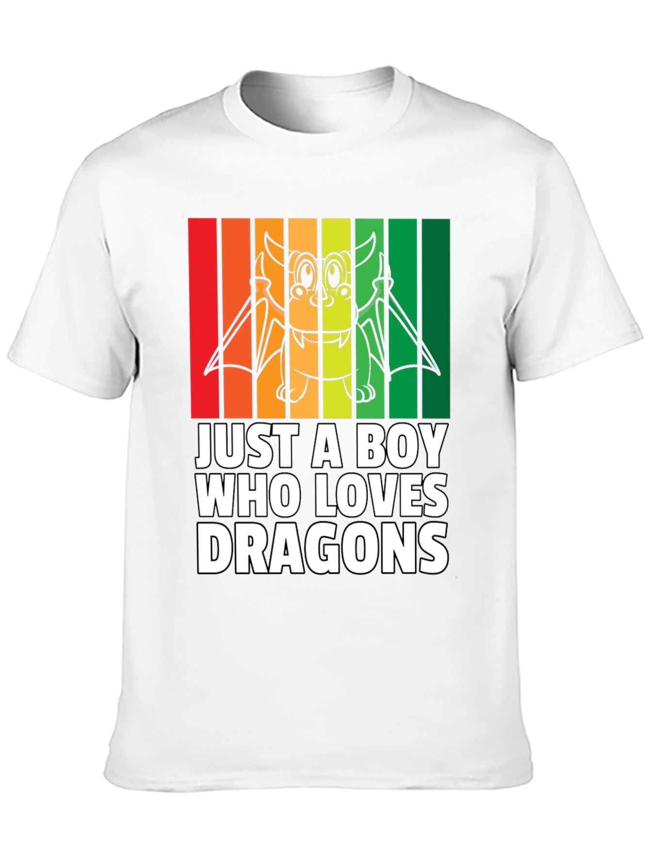 Black Just A Boy Who Loves Dragons T-Shirt view 10