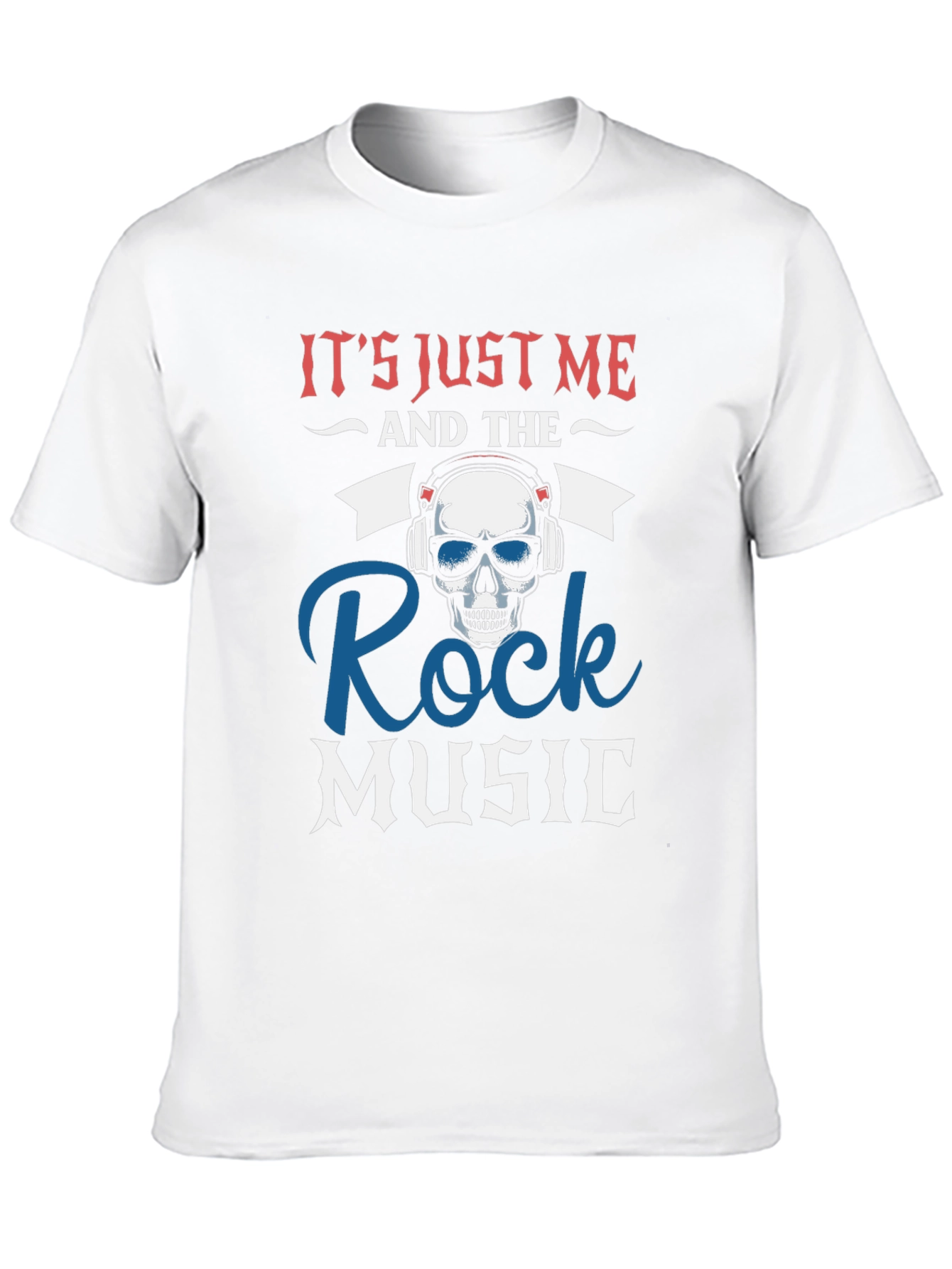 Black Rock Music Skull T-Shirt - 'It's Just Me' view 10
