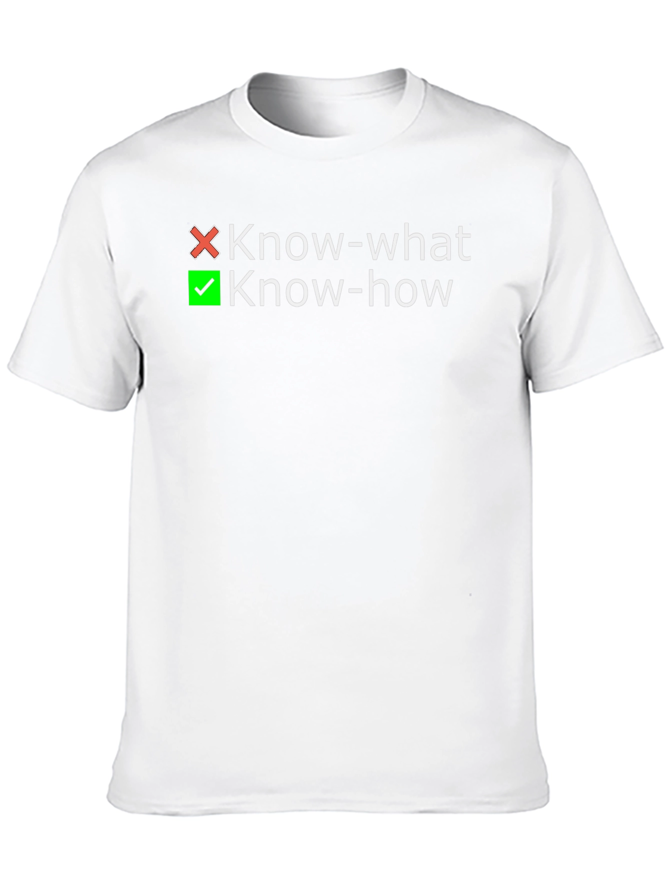 Black Know-How Graphic Tee - Black Casual Shirt view 10