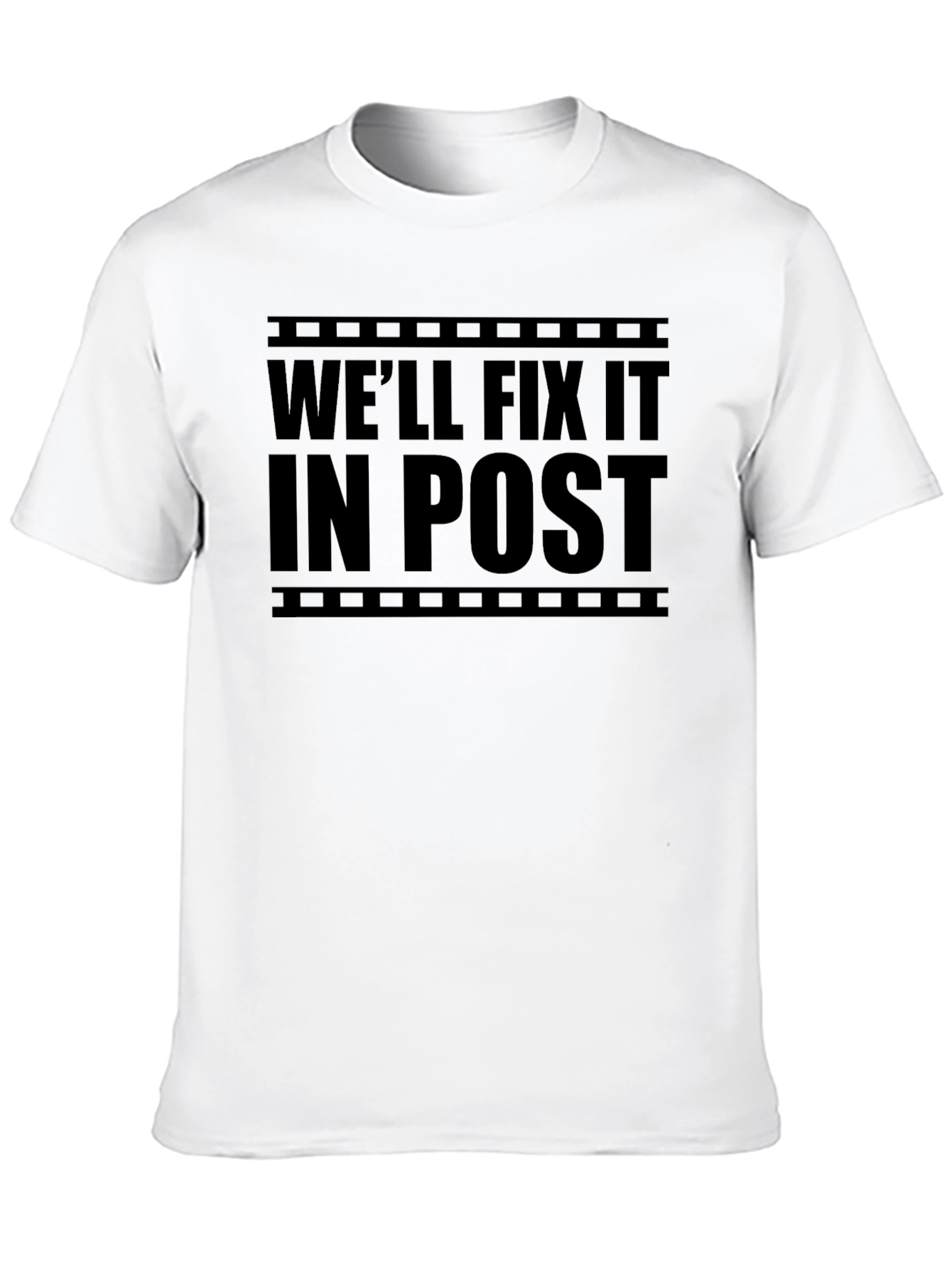 Black We'll Fix it in Post T-Shirt view 10