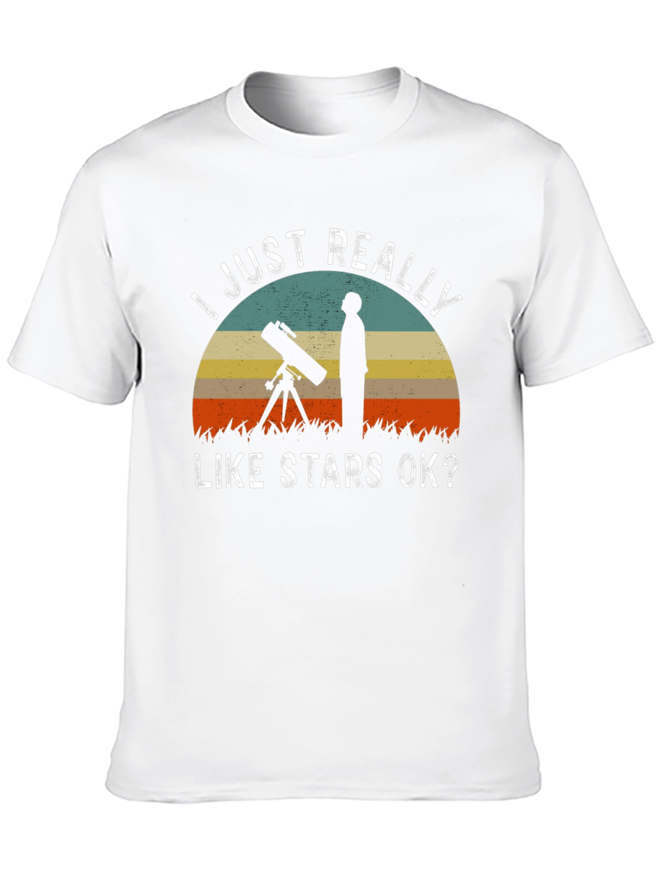 Black Stars OK? Graphic Tee view 10