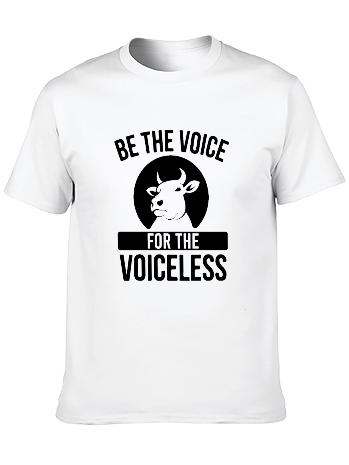 Black Be the Voice for the Voiceless T-Shirt view 10
