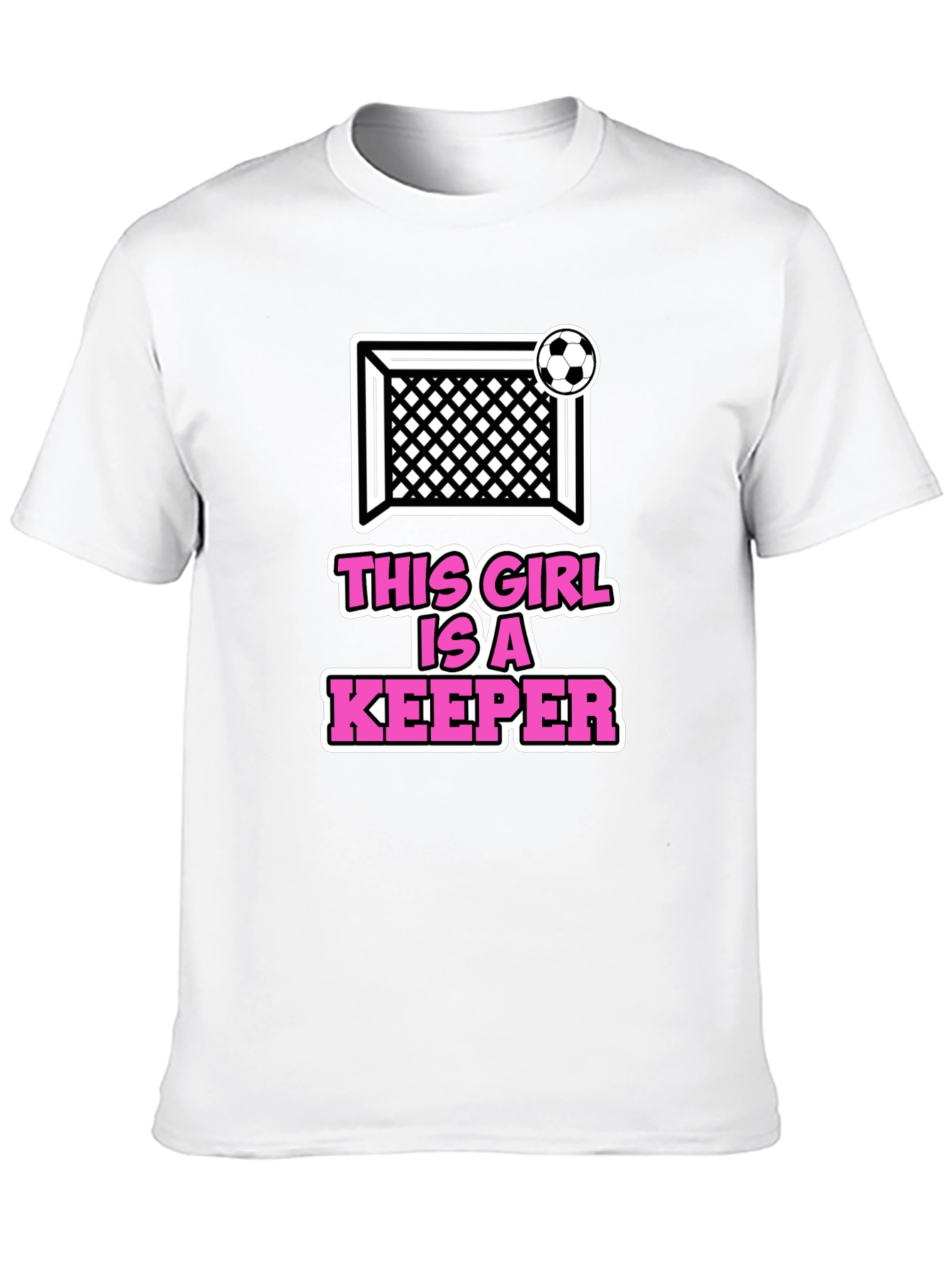 Black This Girl is a Keeper T-Shirt view 10