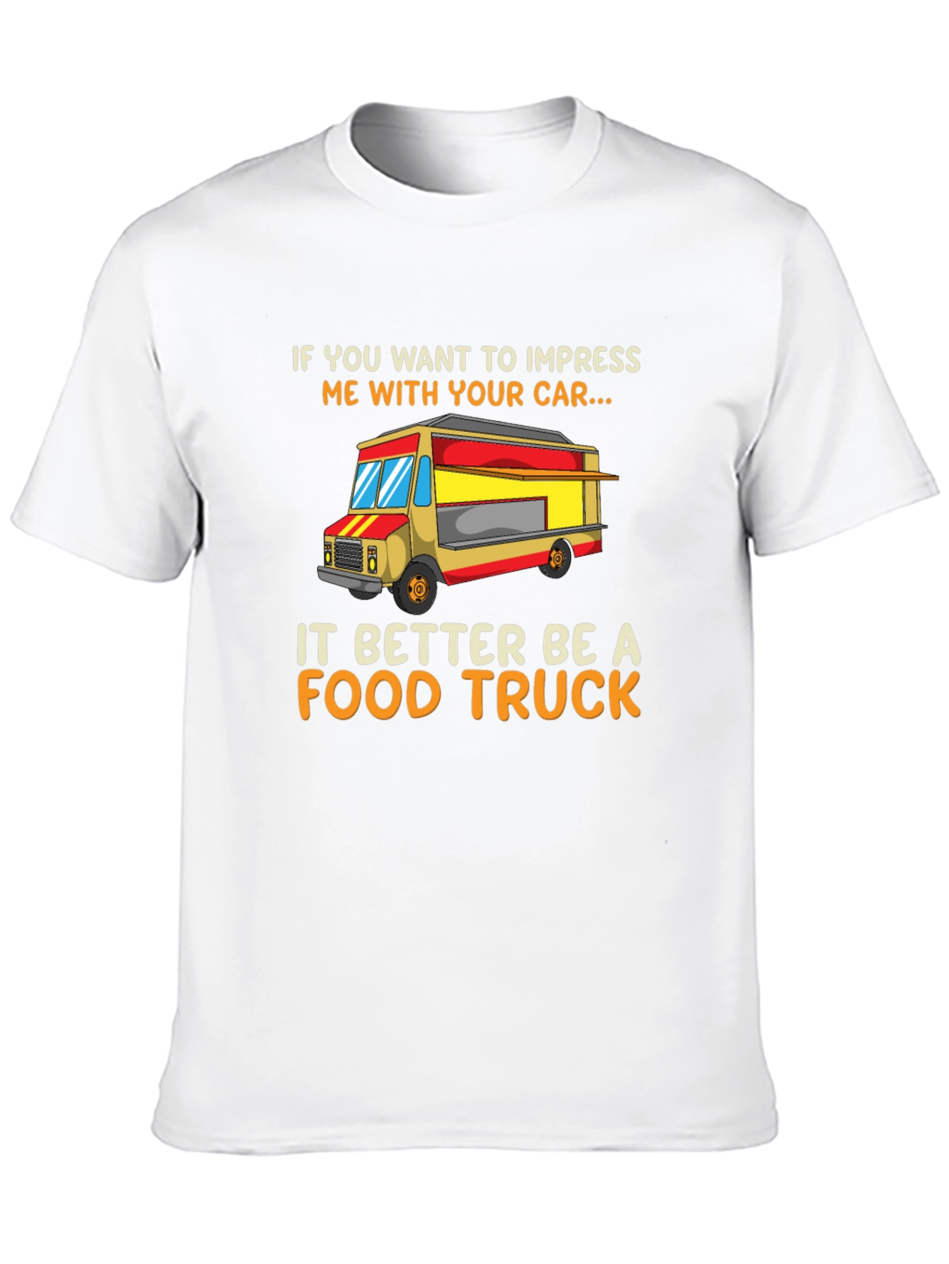 Black Food Truck T-Shirt - Funny Car Lover Tee view 10