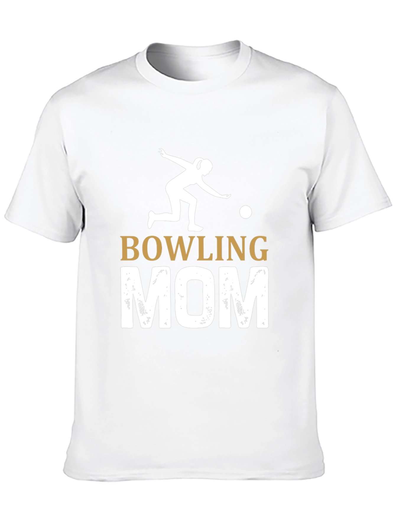 Black Bowling Mom Graphic Tee view 10