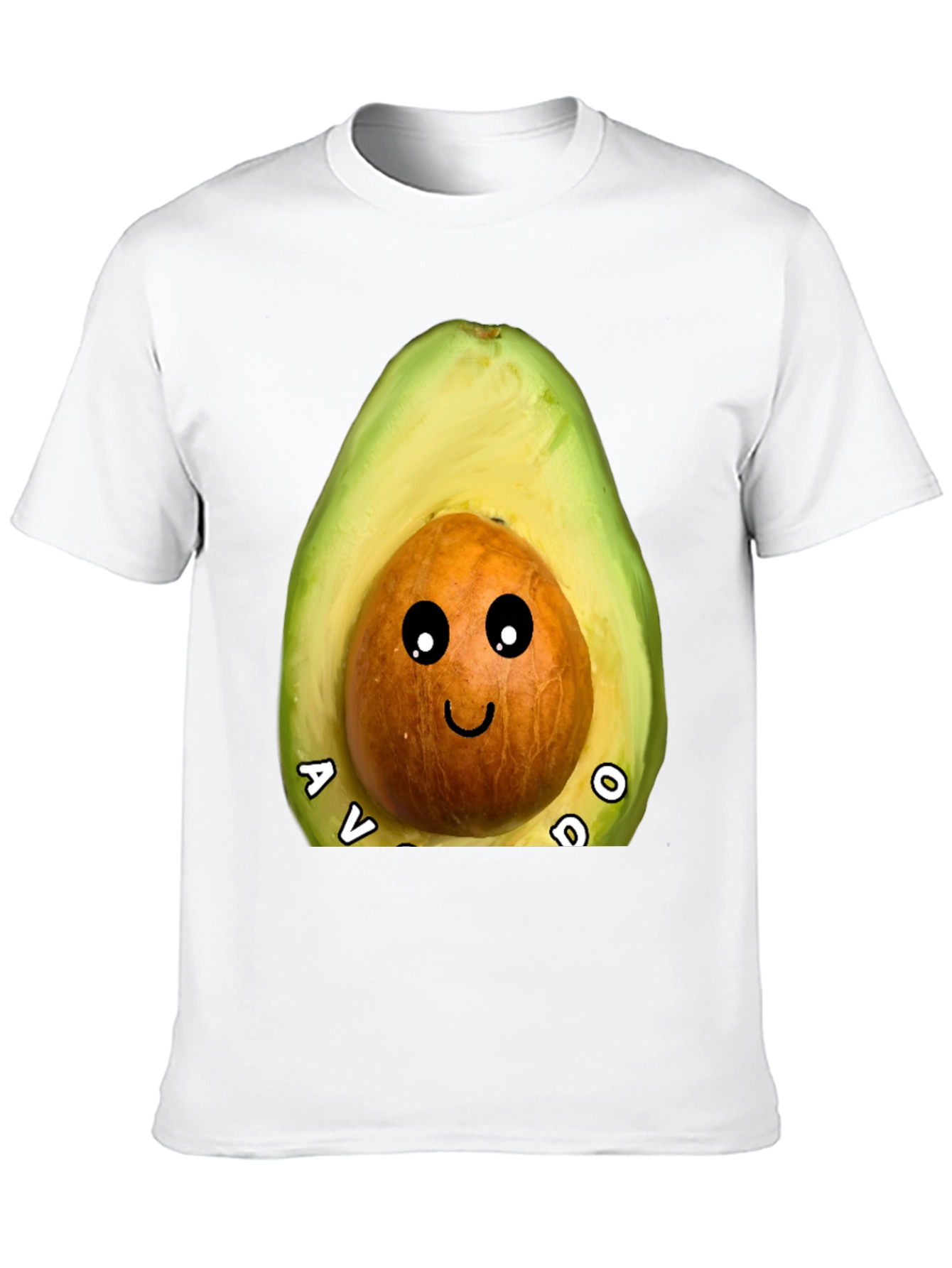 Black Avocado Graphic Tee - Cute Fruit Humor Shirt view 10