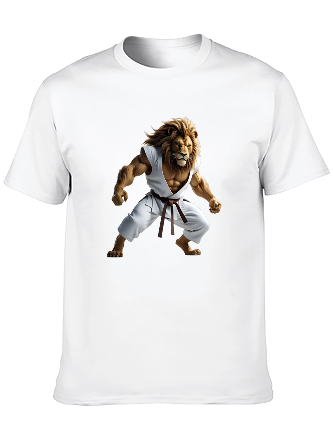 Black Lion Karate Master Black T-Shirt view 10
