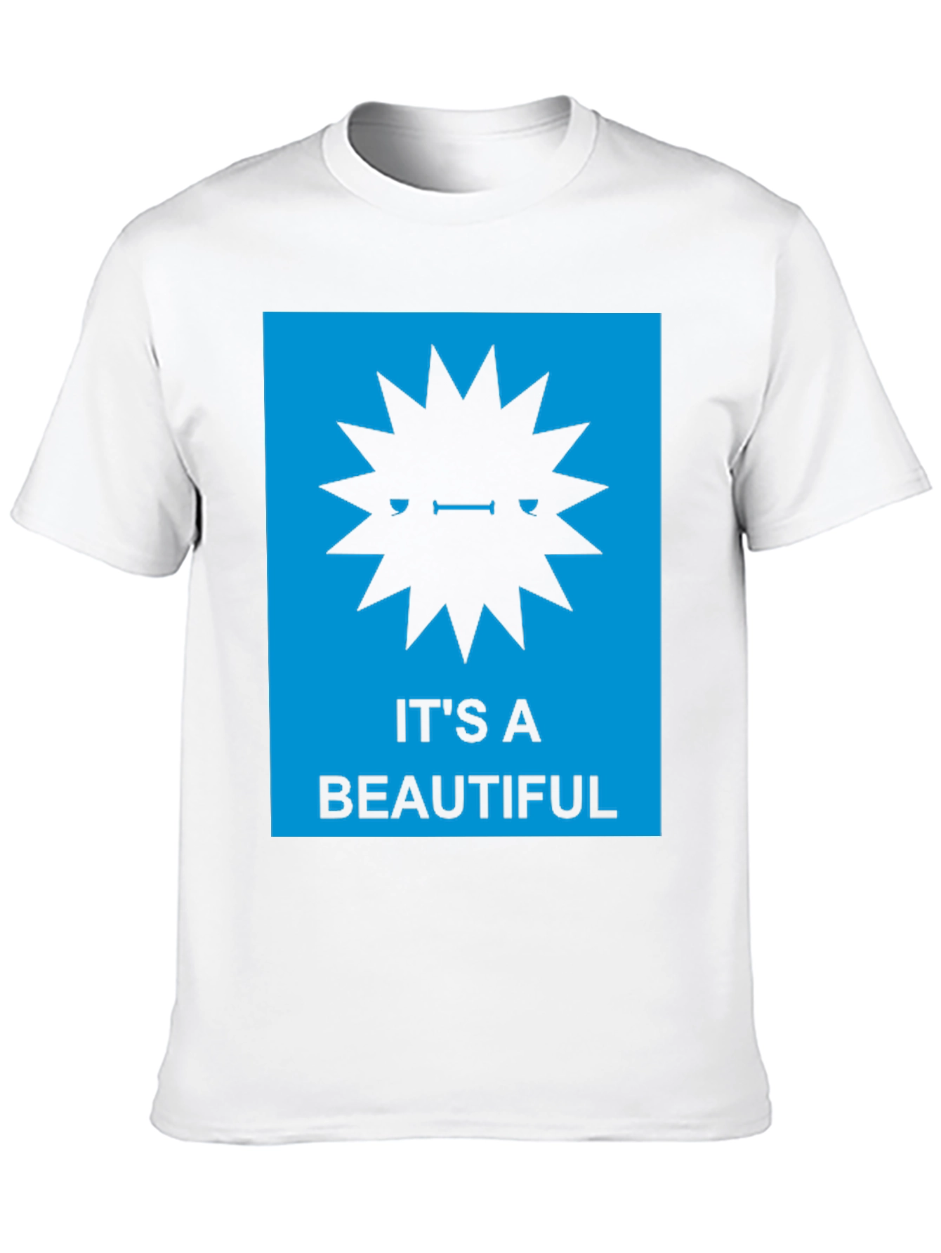 Black It's A Beautiful Star Burst T-Shirt view 10