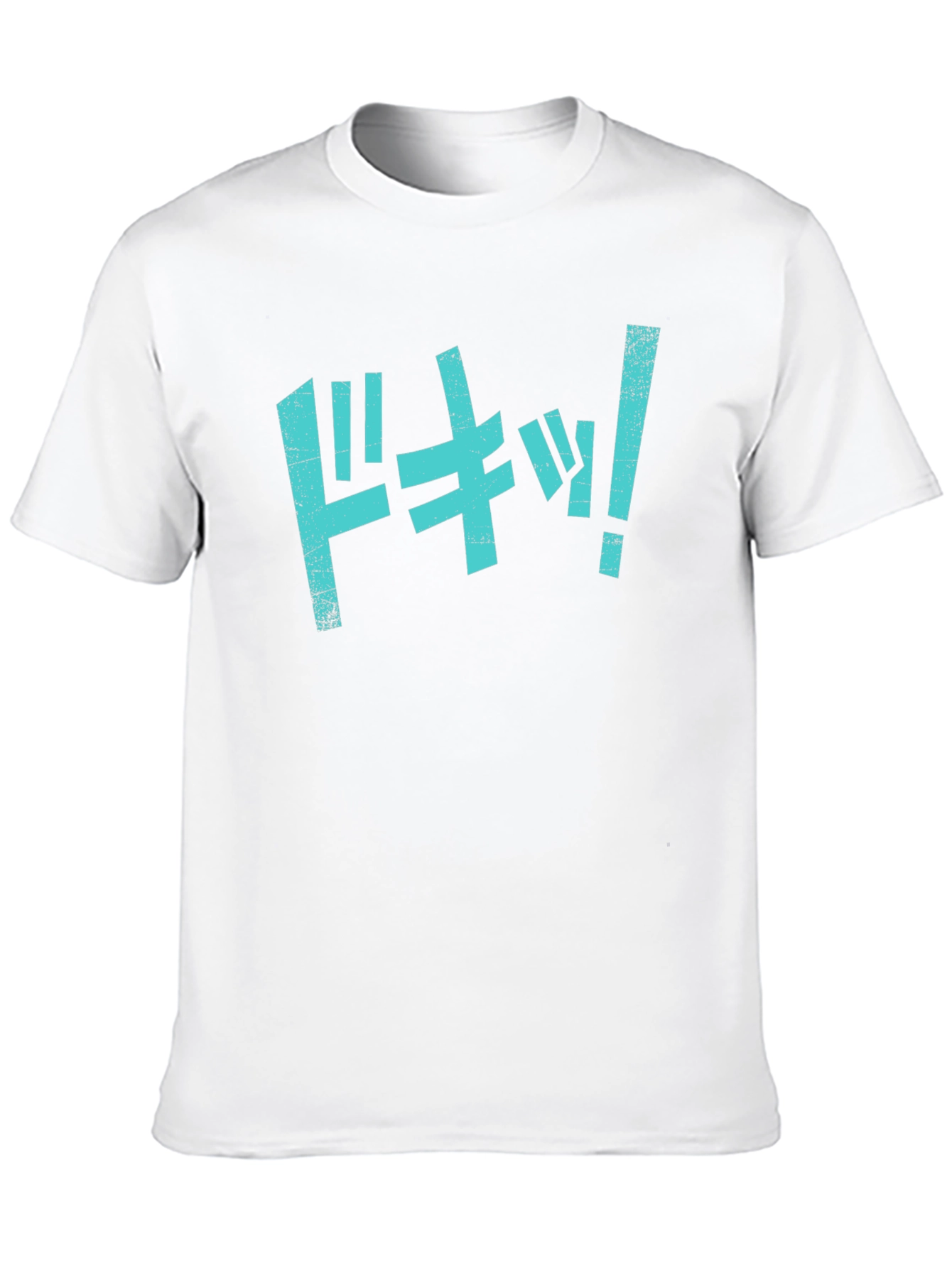 Black DOKI Manga-Style Graphic Tee view 10