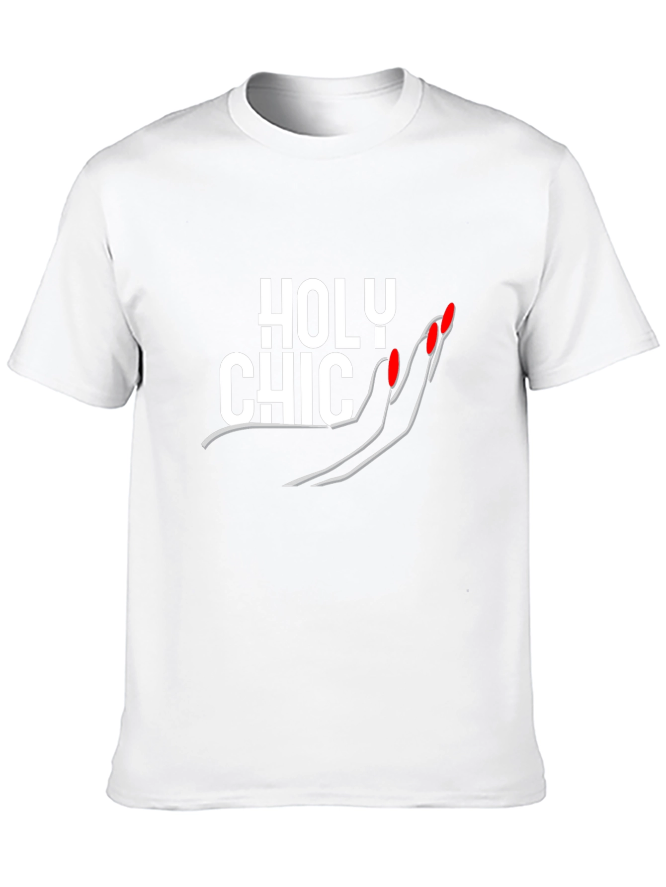 Black Holy Chic Graphic Tee - Fashion Statement view 10