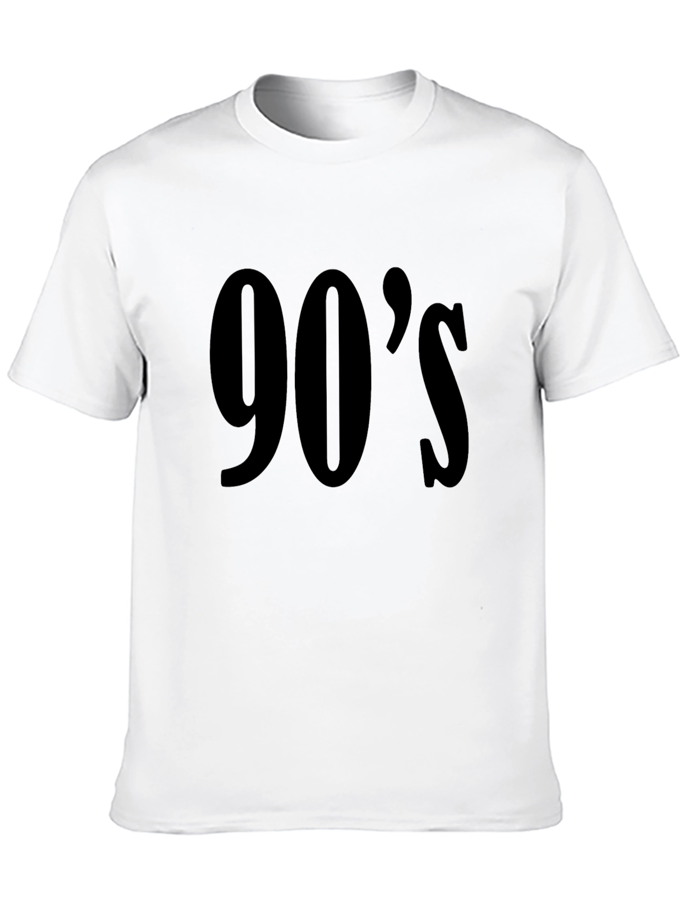Black 90's Throwback Graphic Tee - Vintage Style view 10