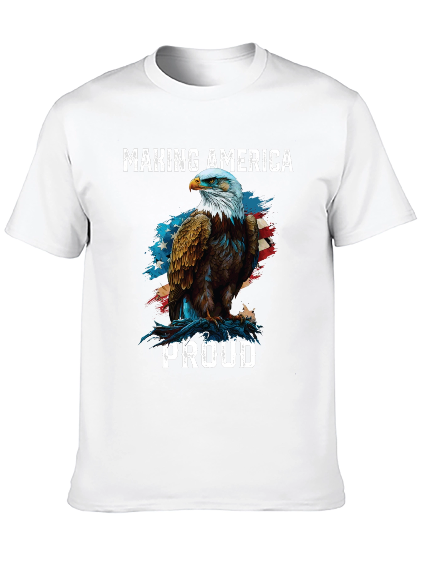 Black American Eagle Pride T-Shirt view 10