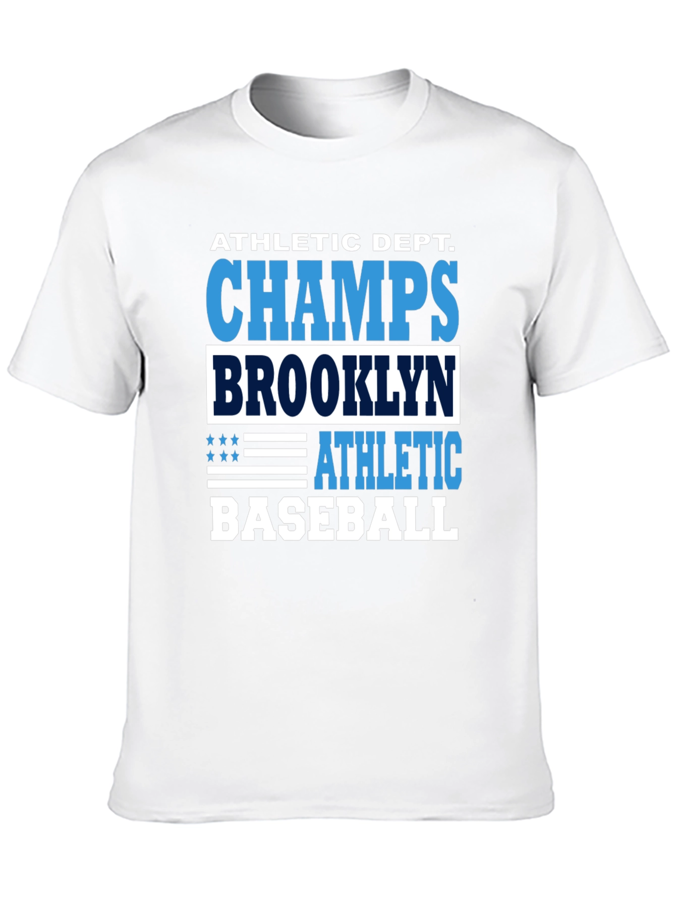 Black Brooklyn Baseball Champs Graphic T-Shirt view 10