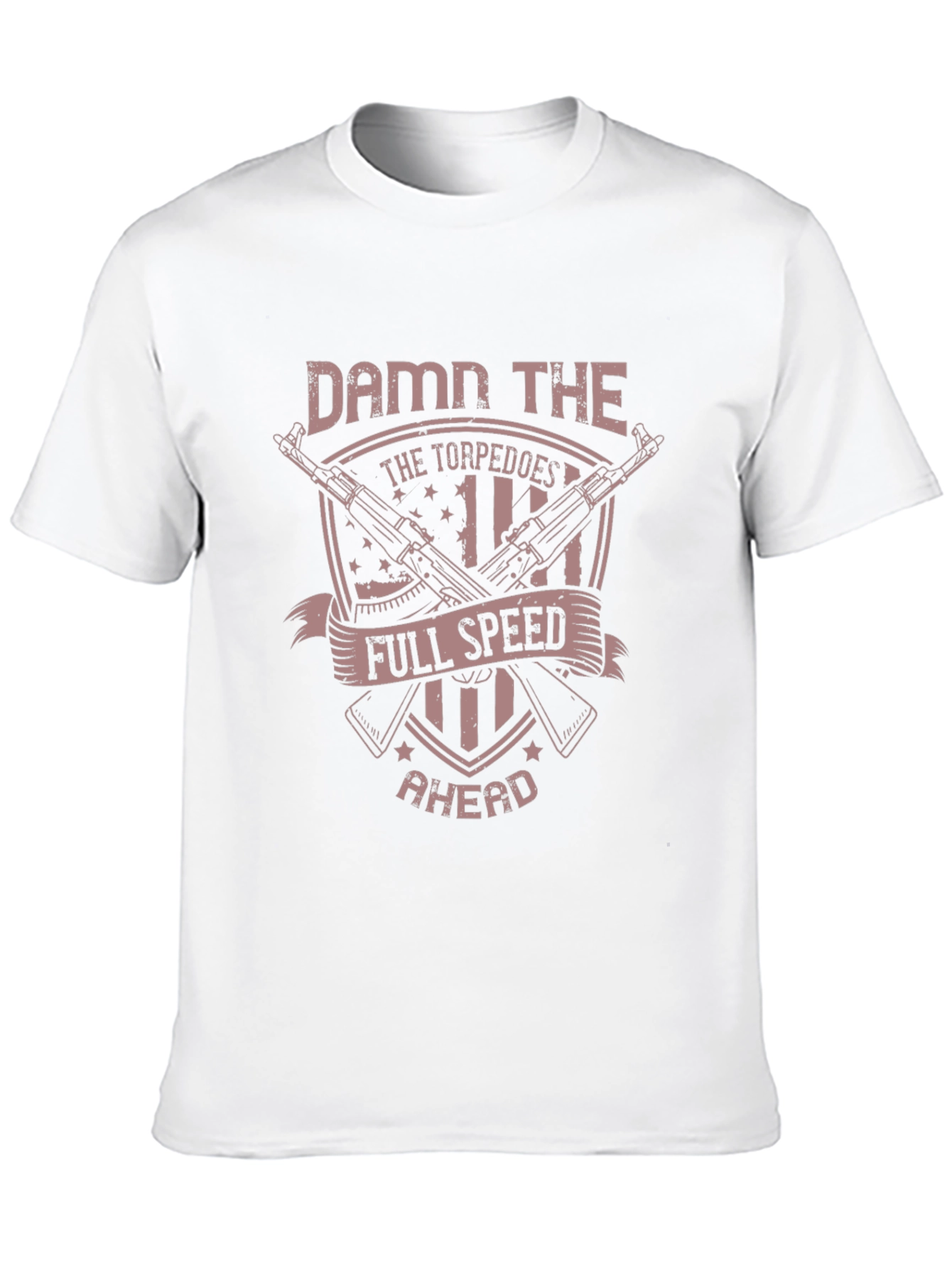 Black Damn the Torpedoes T-Shirt - Full Speed Ahead! view 10