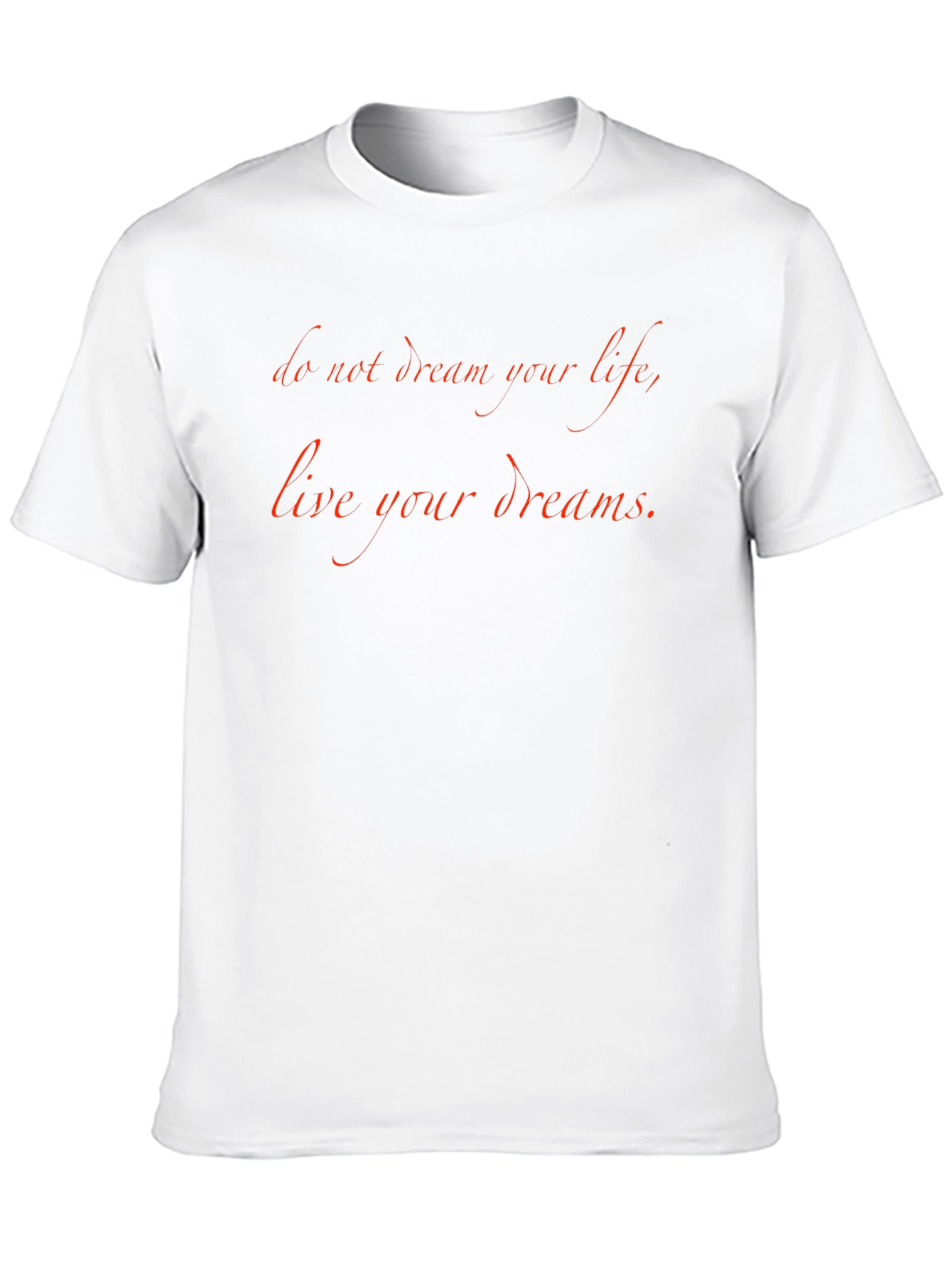 Black Dream Life Graphic Tee - Motivational Black T-Shirt view 10