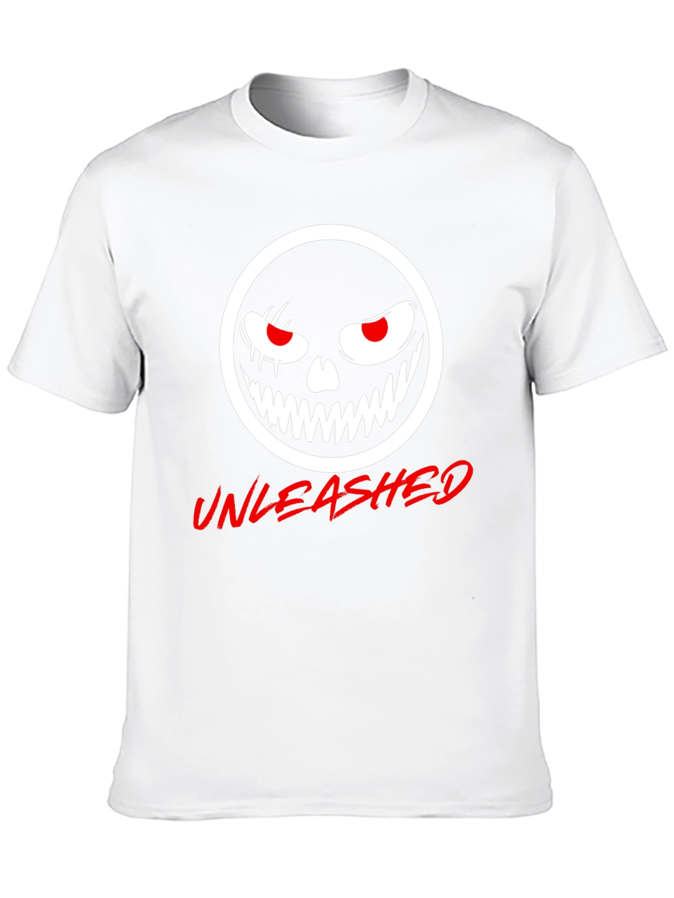 Black Unleashed Graphic Tee - Black Cotton T-Shirt view 10