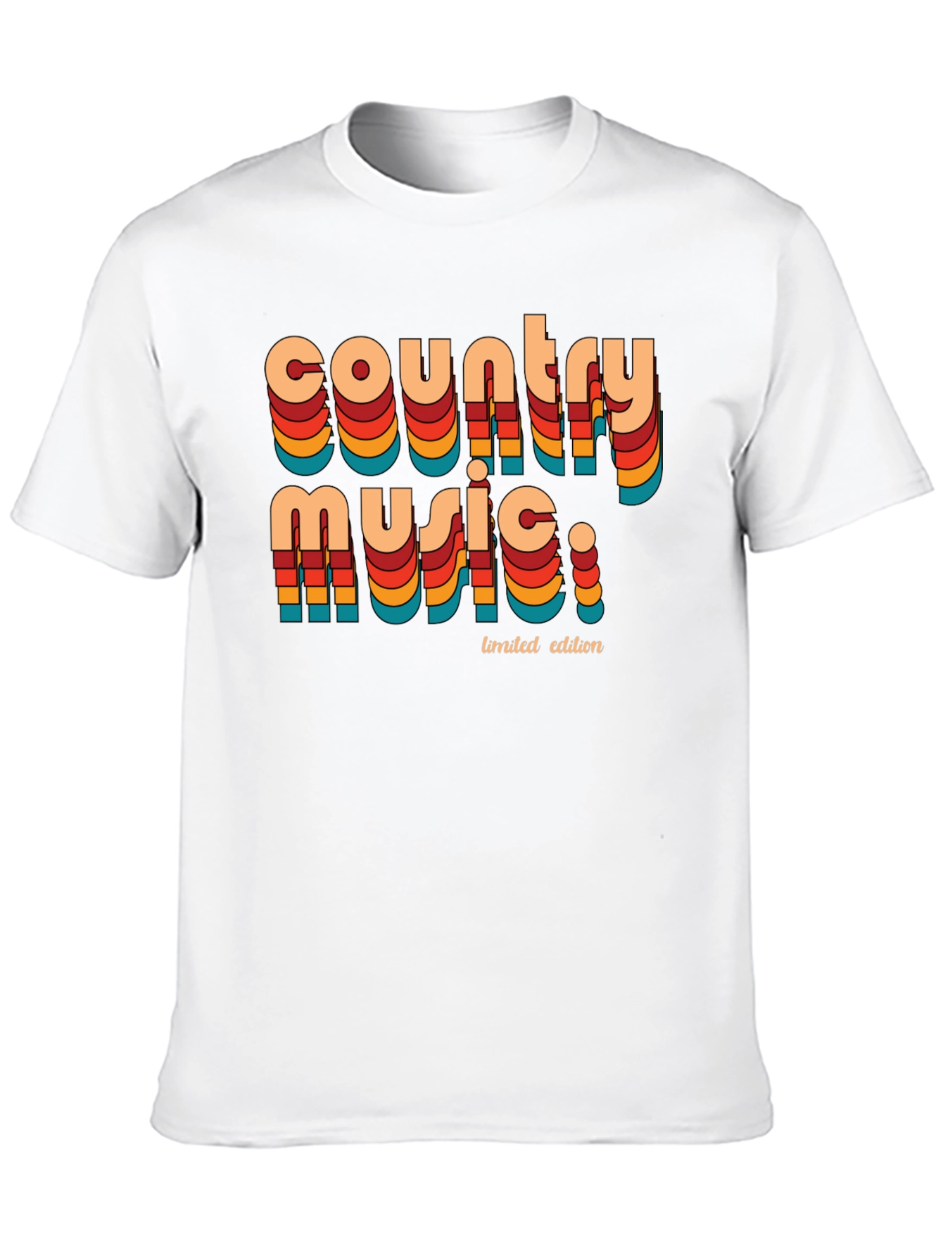 Black Country Music Limited Edition Retro Graphic T-Shirt view 10