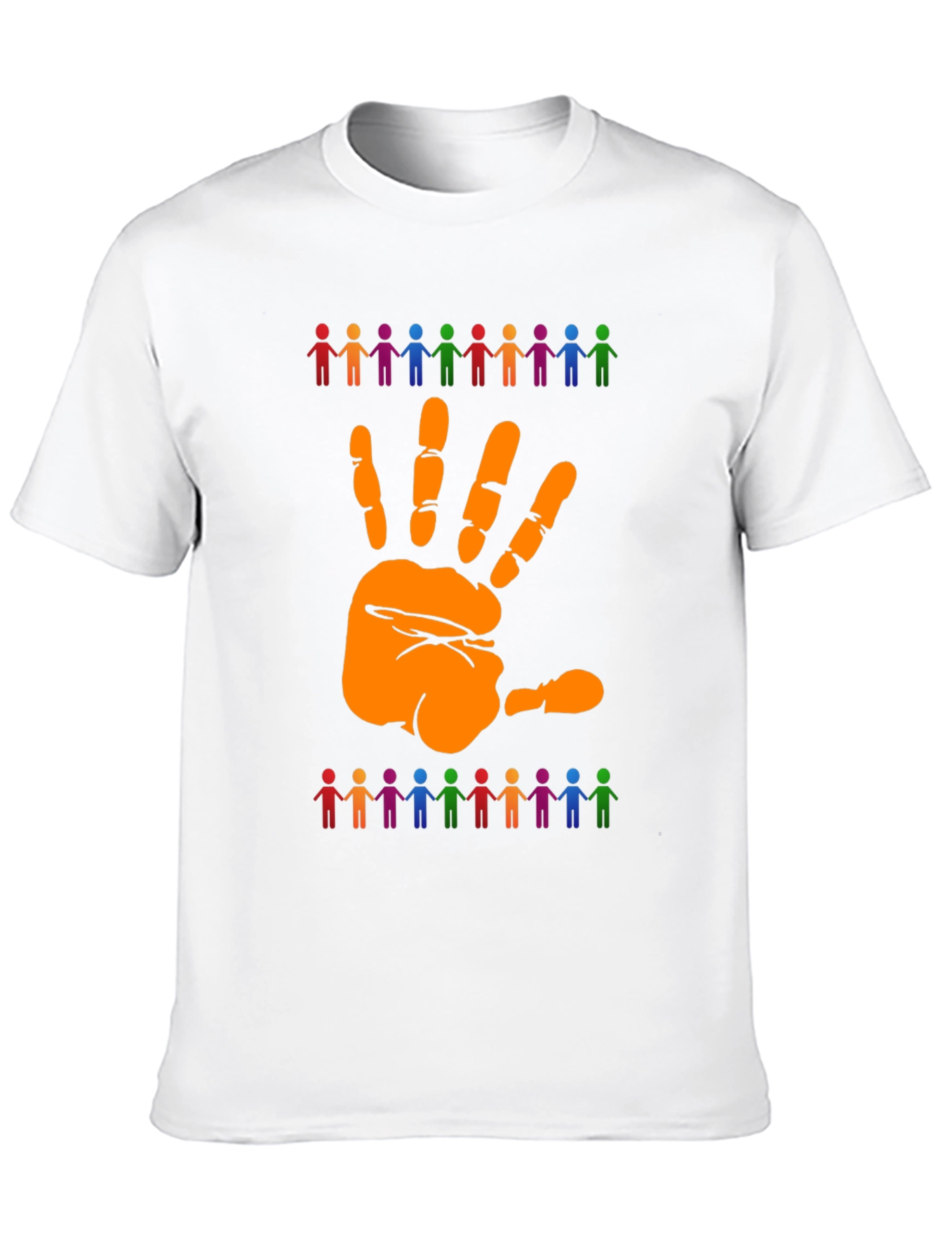 Unity Hand Graphic T-Shirt - Black - 10