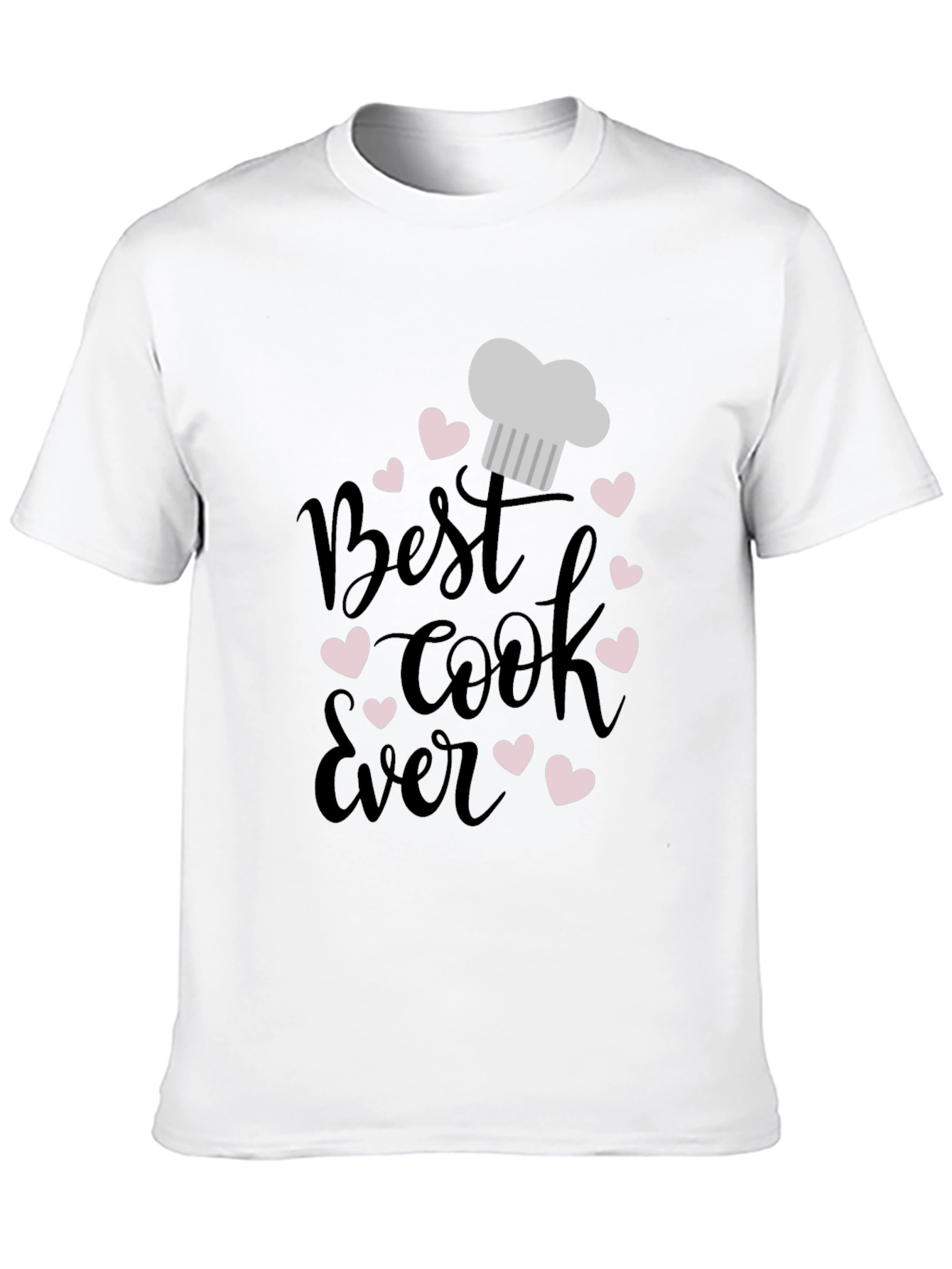 Black Best Cook Ever Graphic T-Shirt - Chef Gift view 10