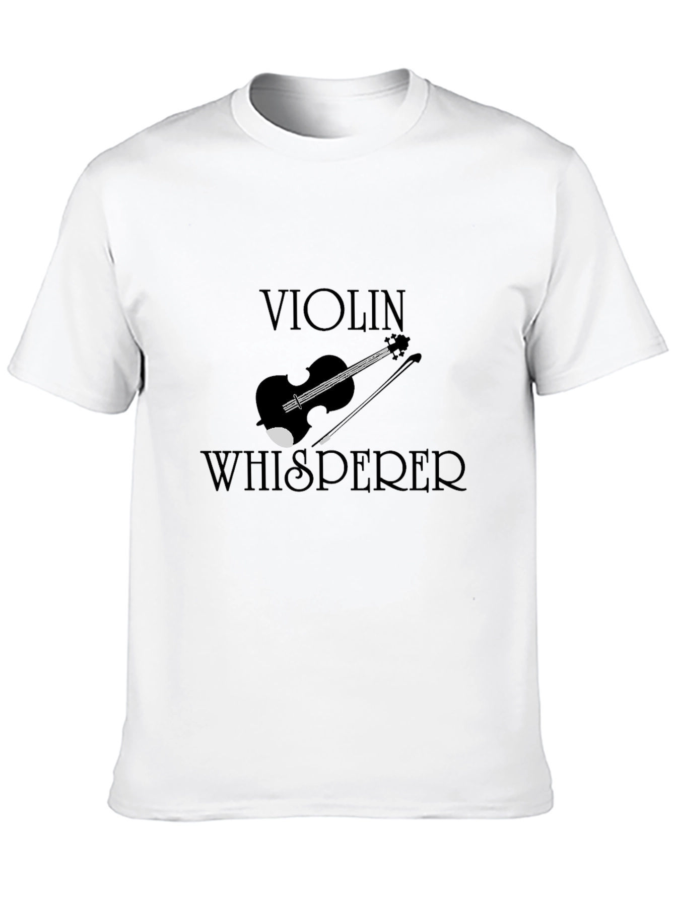 Violin Whisperer Graphic T-Shirt - Musician Tee - 10