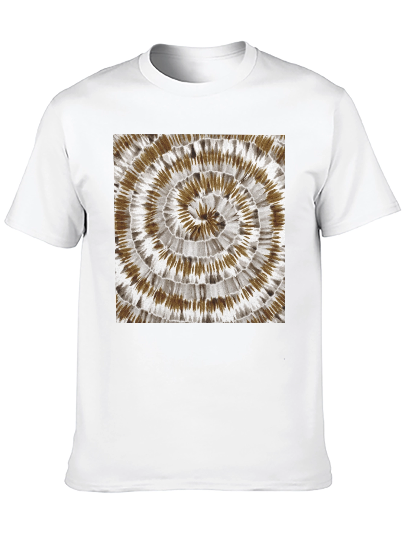 Black Tie-Dye Swirl T-Shirt - Casual Comfort view 10